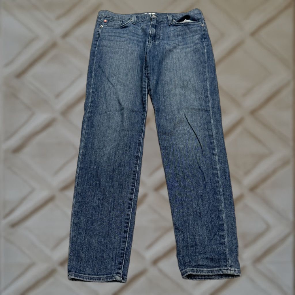 Hudson VINTAGE Hudson Women’s Skinny Jeans 30x27 High Rise Ankle Denim Medium Wash Streetwear 90s Size 29" - 1 Thumbnail
