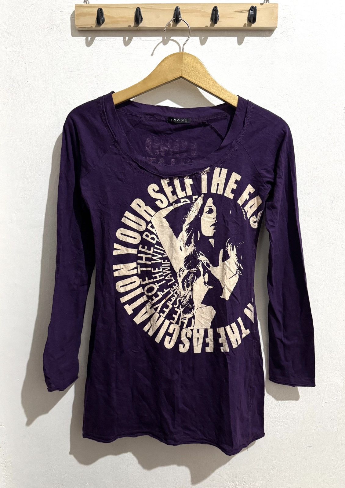 Hysteric Glamour × If Six Was Nine × Japanese Brand Y2k Ingni "hysteric style" ifsixwasnine longsleeve Size M / US 6-8 / IT 42-44 - 1 Thumbnail