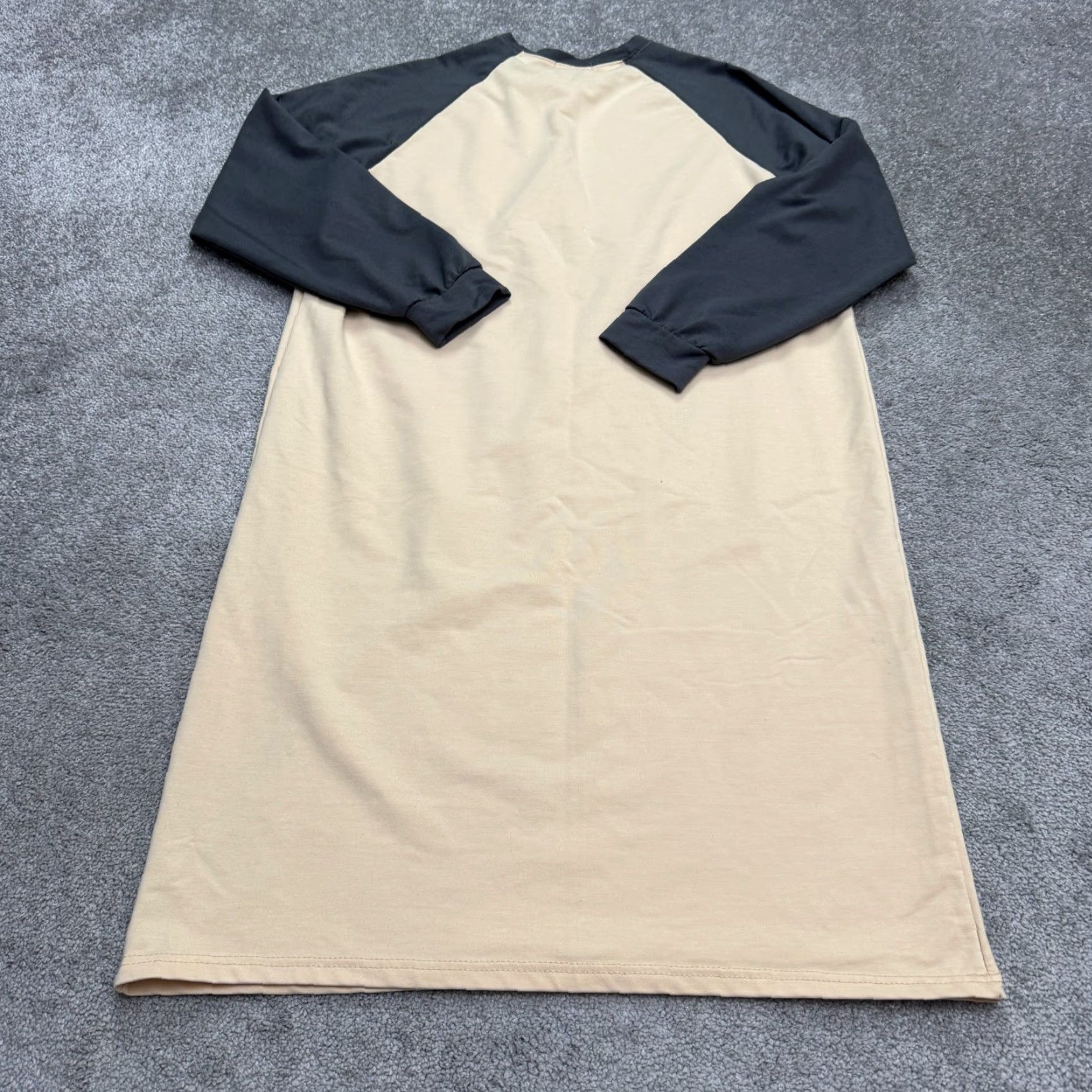 Vintage VINTAGE Mon Boutique Graphic Teddy Bear Sweatshirt Dress Womens XL/2XL Fall Spring Winter Beige Fleece Lounge Casual Girls Size XL / US 12-14 / IT 48-50 - 2 Thumbnail