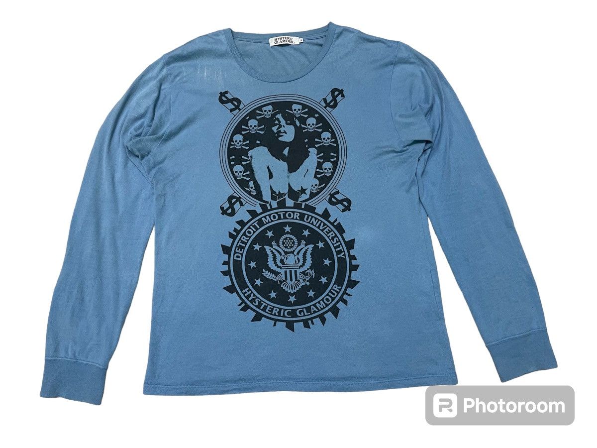 Hysteric Glamour × Japanese Brand × Vintage VINTAGE HYSTERIC GLAMOUR DETROIT MOTOR RARE COLOUR Size US M / EU 48-50 / 2 - 1 Thumbnail