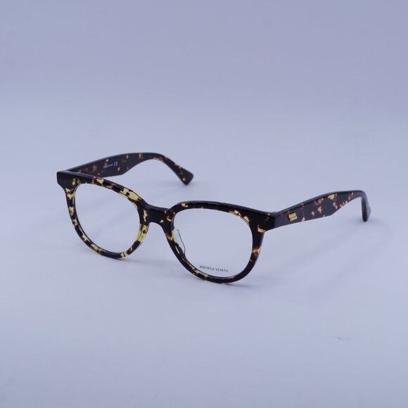 Bottega Veneta Bottega Veneta BV1020O 002 Eyeglasses Havana 49mm Cat Eye Size ONE SIZE - 6 Thumbnail