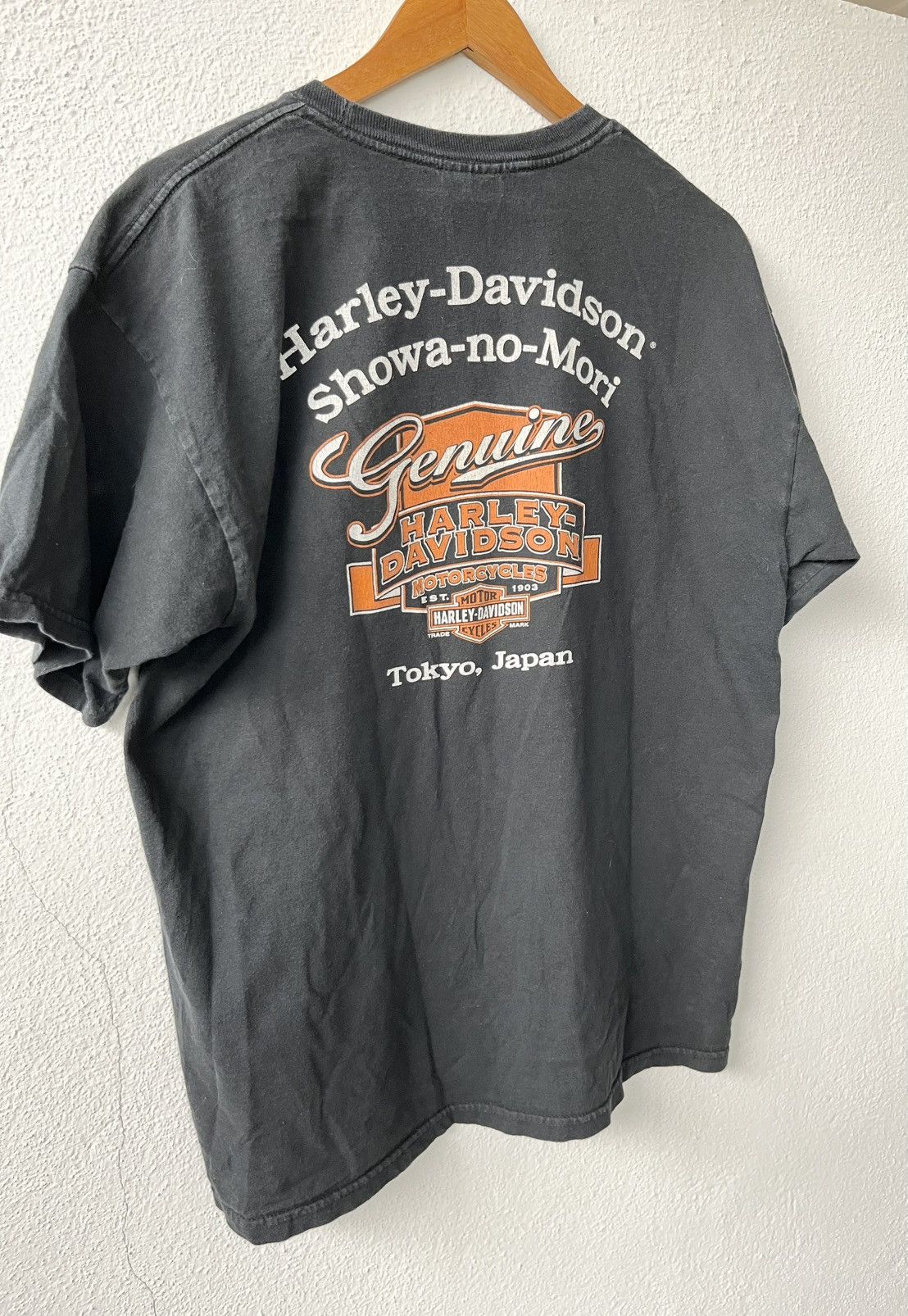 Harley Davidson Harley Davidson "Showa-no-Mori Tokyo" Eagle Graphic T-Shirt Size US L / EU 52-54 / 3 - 7 Thumbnail