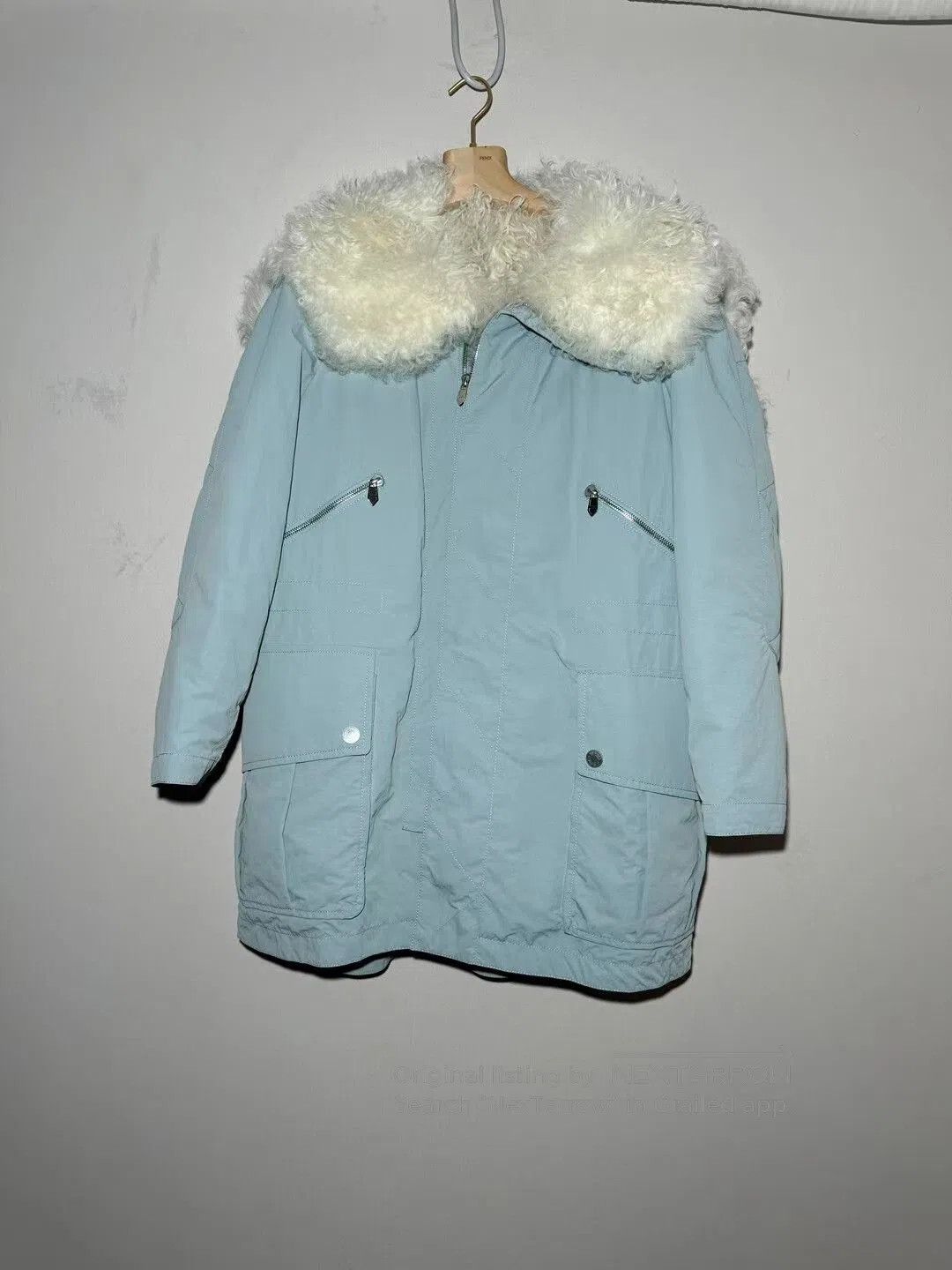 Hermes Hermes Sky Blue Fur. Size US M / EU 48-50 / 2 - 1 Thumbnail