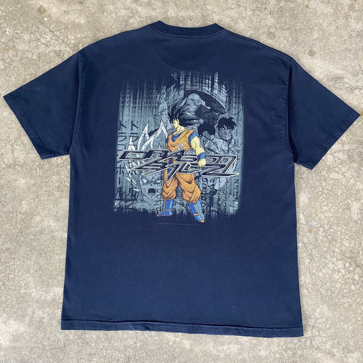 Anime Vintage 2000s Dragon Ball Z Goku Vegeta Anime Tee Size US XL / EU 56 / 4 - 2 Thumbnail