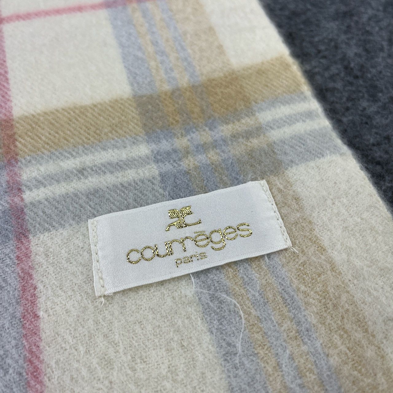 Courreges × Vintage Courreges Scarf / Muffler / Neckwear T375 Size ONE SIZE - 4 Thumbnail