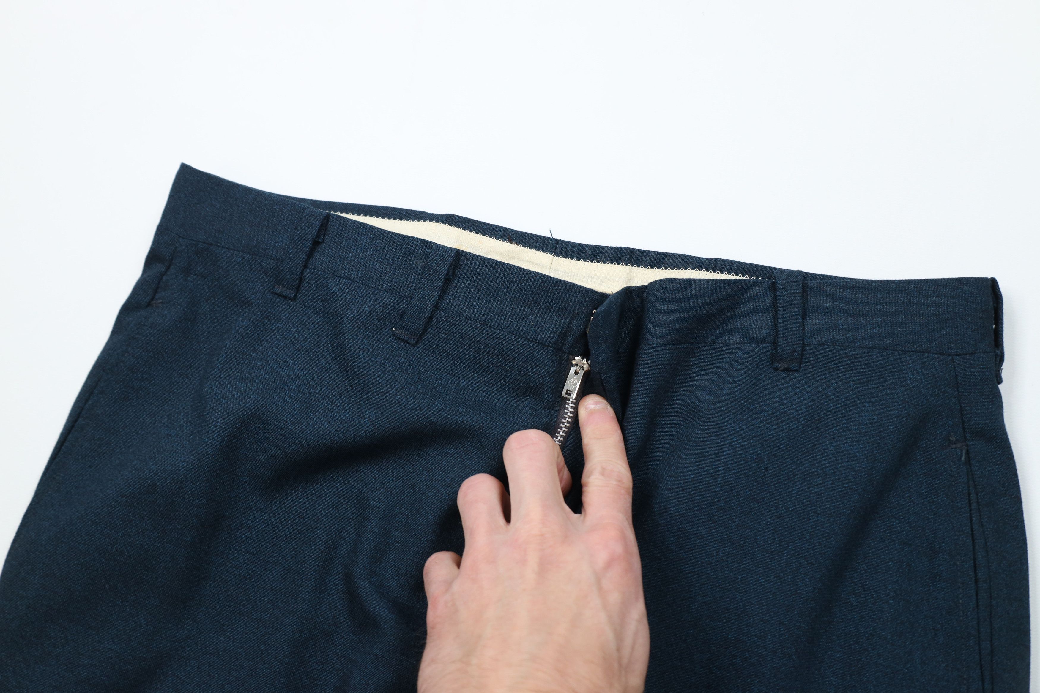 Vintage Vintage 50s Streetwear Regency Wool Knit Chino Pants USA Size US 32 / EU 48 - 6 Thumbnail