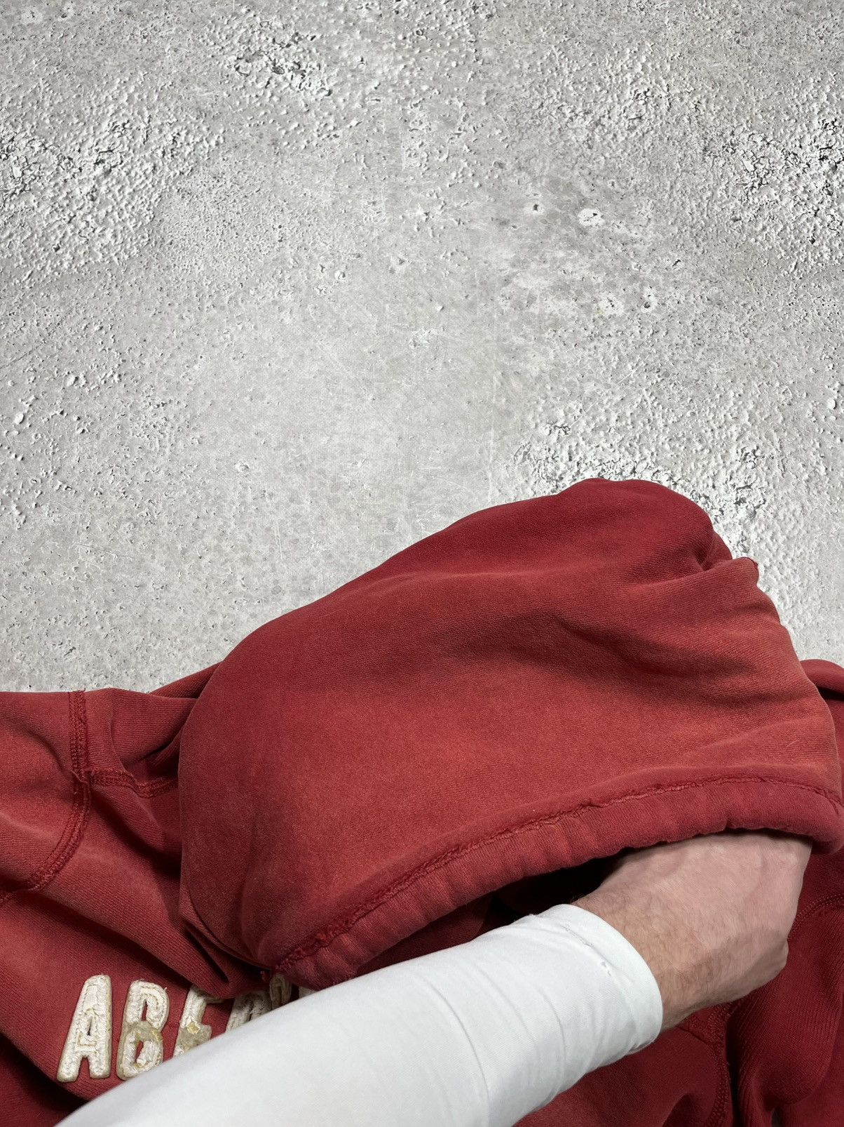 Abercrombie & Fitch Abercrombie & Fitch Heavy Red Hoodie NY 92 Logo XL Size US XL / EU 56 / 4 - 12 Thumbnail