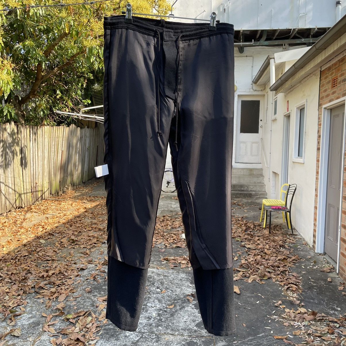 Y's × Yohji Yamamoto Y’s Yohji Yamamoto black wool trousers Size US 28 / EU 44 - 4 Thumbnail