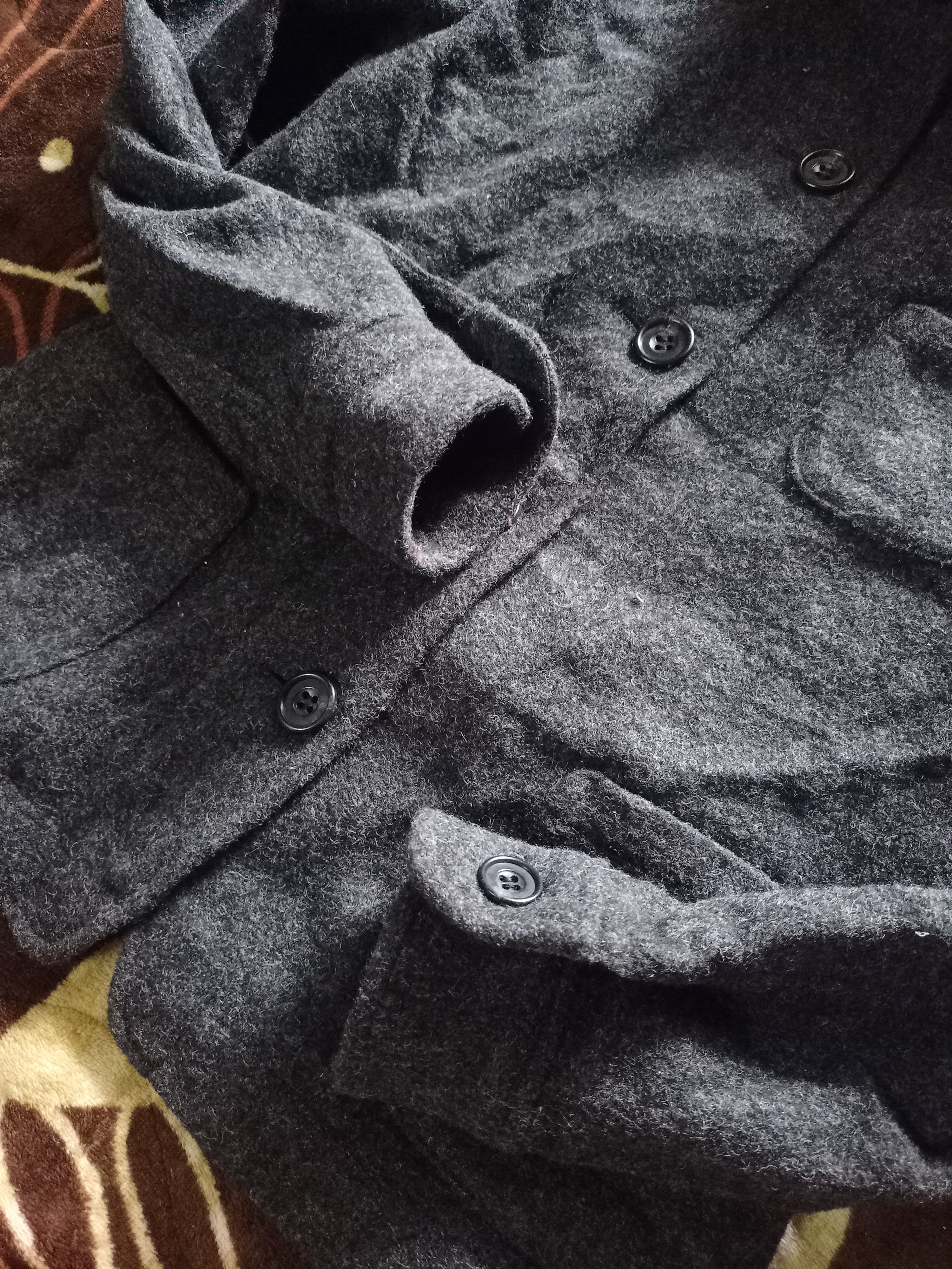 Japanese Brand × Uniqlo Uniqlo X Ines De La Fressange Wool button Jacket Size S / US 4 / IT 40 - 3 Thumbnail