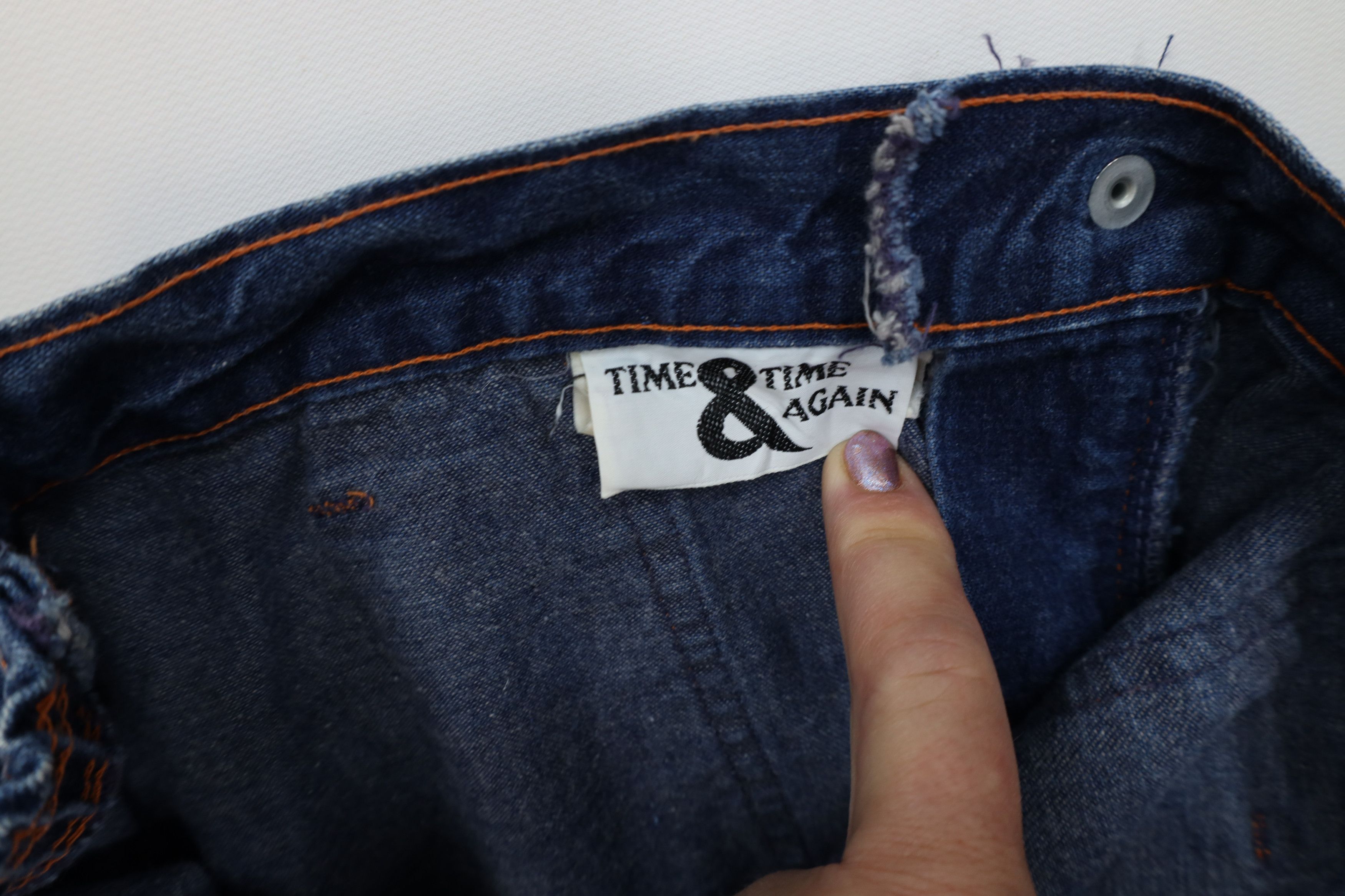 Vintage Vintage 70s Streetwear Utility Wide Leg Bell Bottoms Jeans Size 27" / US 4 / IT 40 - 10 Thumbnail