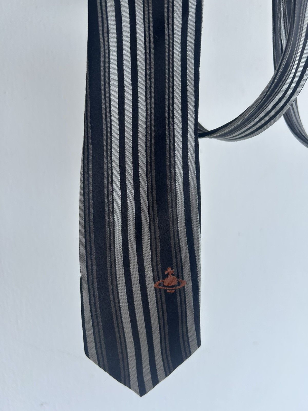 Vivienne Westwood Vivienne Westwood Vintage Tie Stripe Black White Size ONE SIZE - 3 Thumbnail