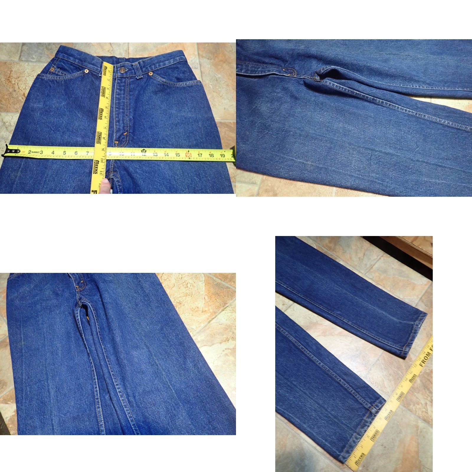 Levi's VINTAGE Levi's Jeans 80s 1983 Women’s 29x31 White Patch Tab High Waist Taper Leg 12 Womens Mens? Size 34" / US 12 / IT 48 - 8 Thumbnail