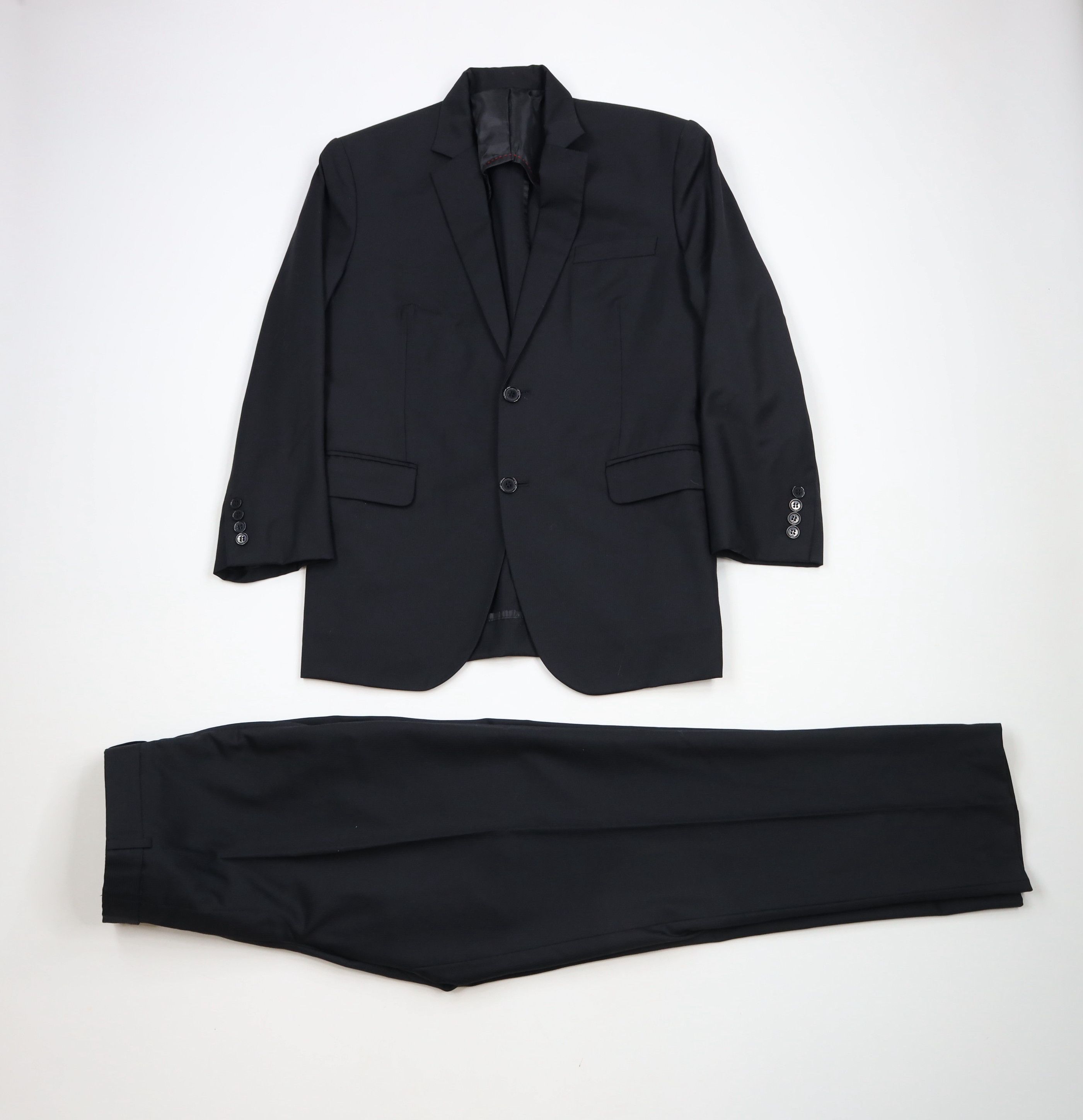 Vintage Vintage 90s Streetwear Wool Blend Striped 2 Piece Suit Size 40R - 1 Thumbnail