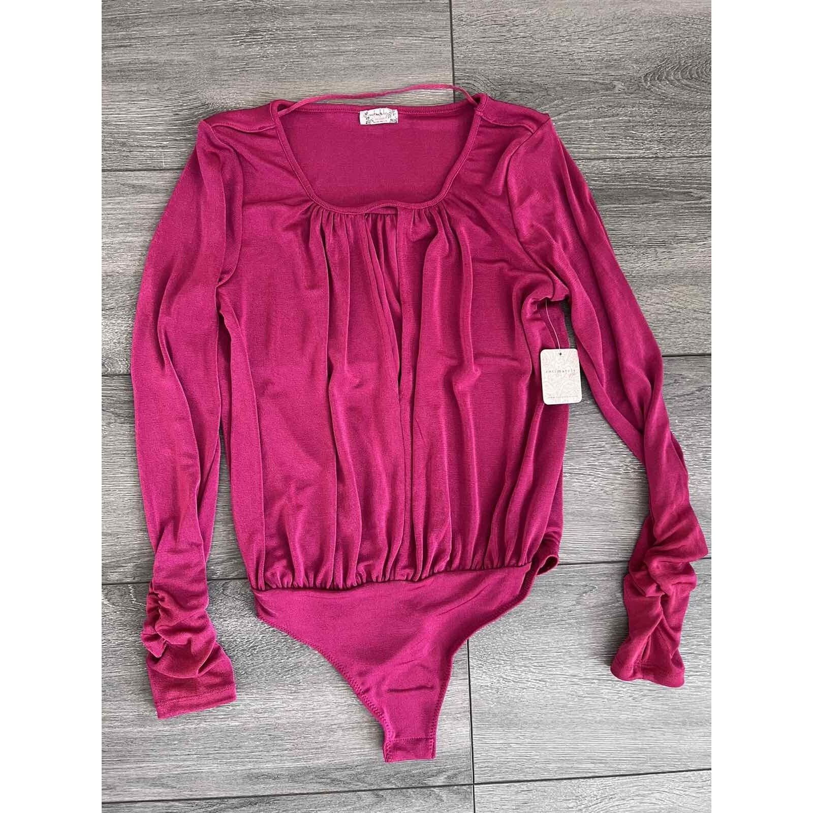 Free People Free people Kaya Keyhole Bodysuit Size XS A002075 Size XS / US 0-2 / IT 36-38 - 5 Thumbnail