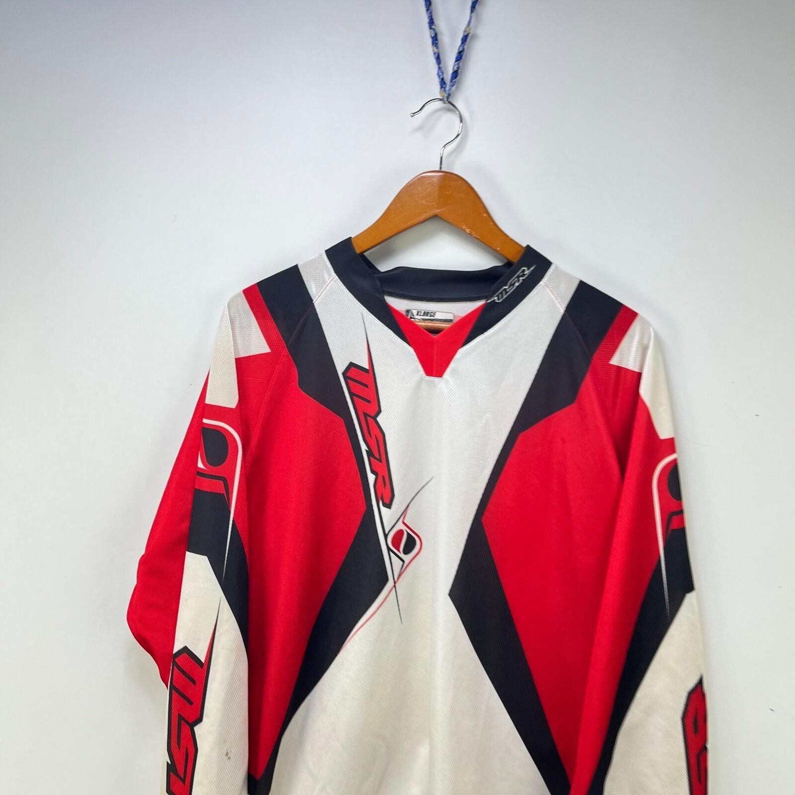 Other Vintage MSR Motorsport Motocross Jersey XL Size ONE SIZE - 2 Thumbnail