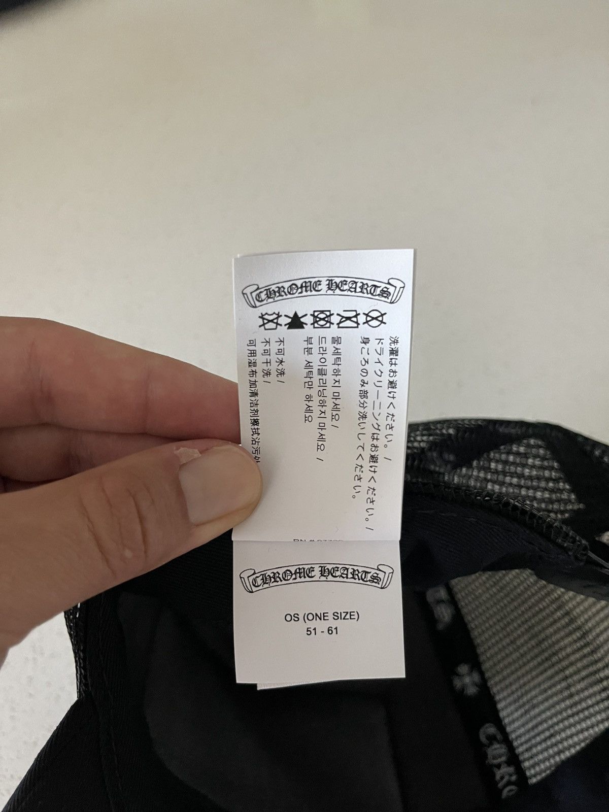 Chrome Hearts Chrome Hearts Miami Black Trucker Size ONE SIZE - 7 Thumbnail