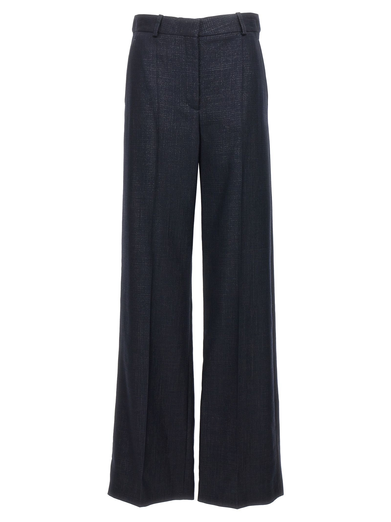 パンツ STELLA MCCARTNEY WIDE-LEG LIGHT GREY FALABELLA PANTS Stella McCartney Light Grey Falabella Wide-Leg Pants – LOZURI®