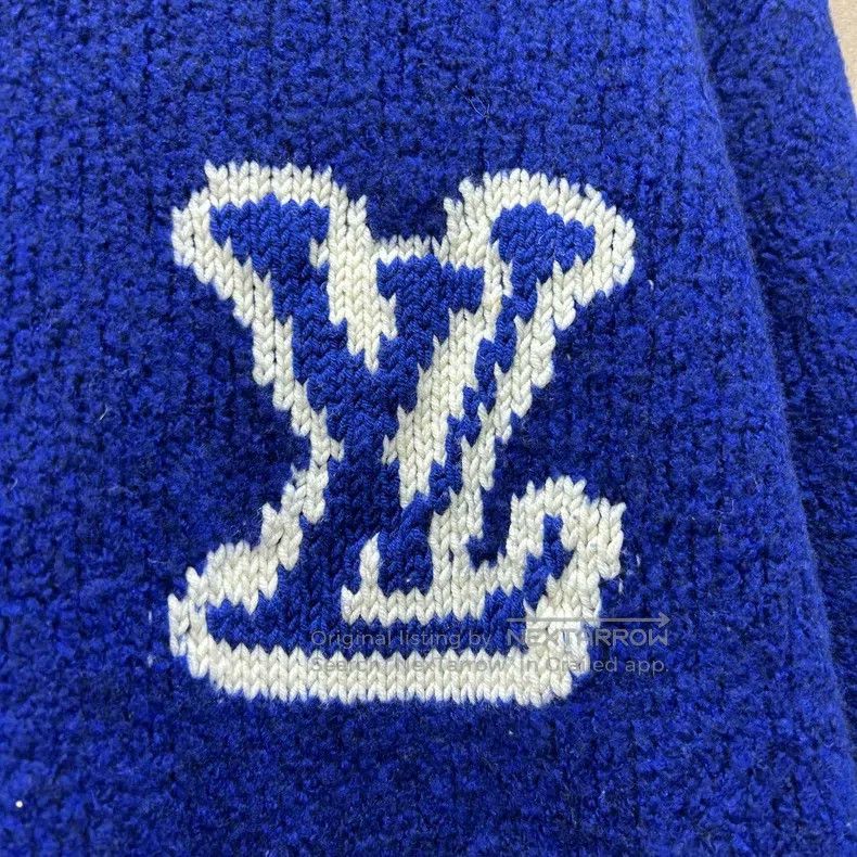 Louis Vuitton Old flower logo teddy sweater