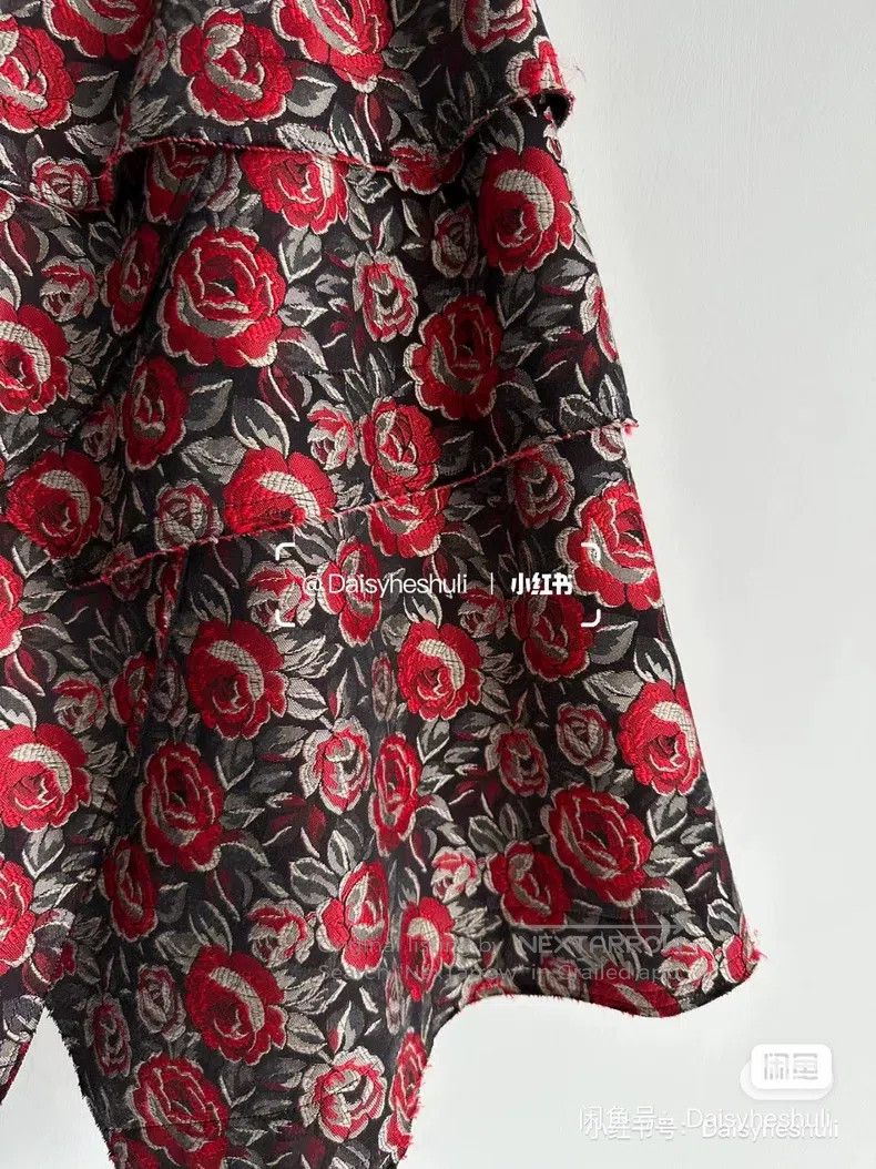 Comme des Garcons Comme Des Garcons size XS Main line irregular embroidered Size 23" - 5 Thumbnail