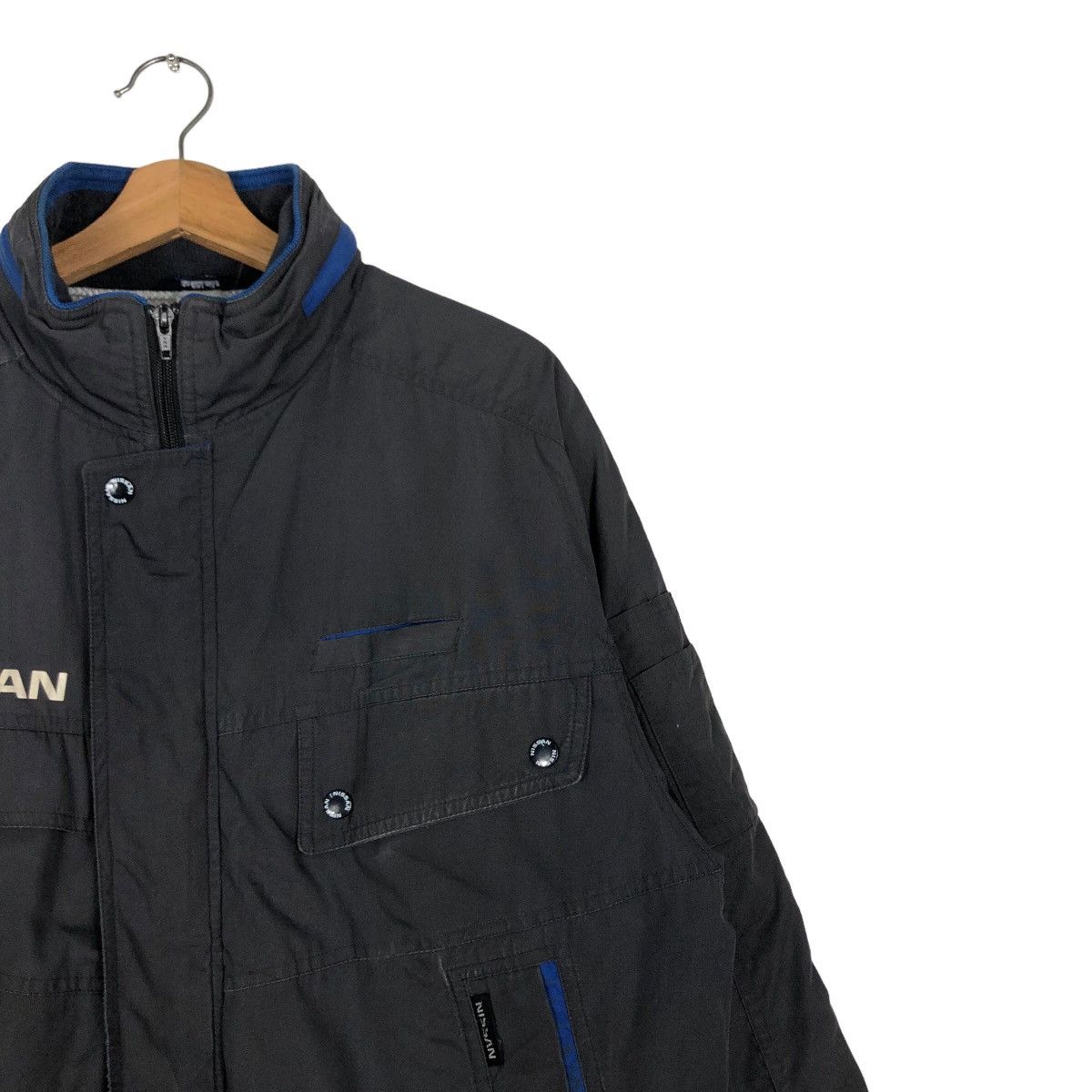 Japanese Brand 🔥Vintage Bomber Jacket Racing Nissan Big Logo Size US M / EU 48-50 / 2 - 6 Thumbnail