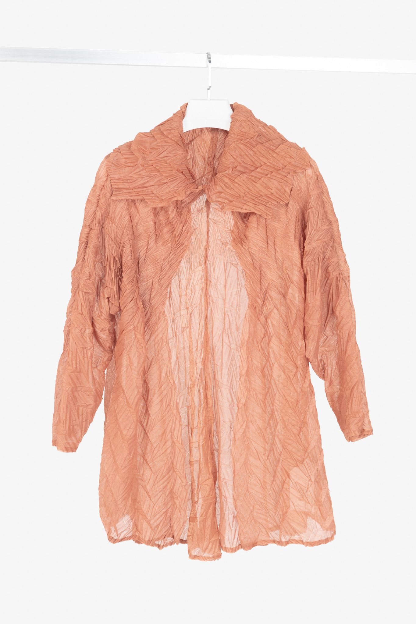 Issey Miyake Issey Miyake Fete Architectual Perforated-Face Jacket Size L / US 10 / IT 46 - 1 Thumbnail
