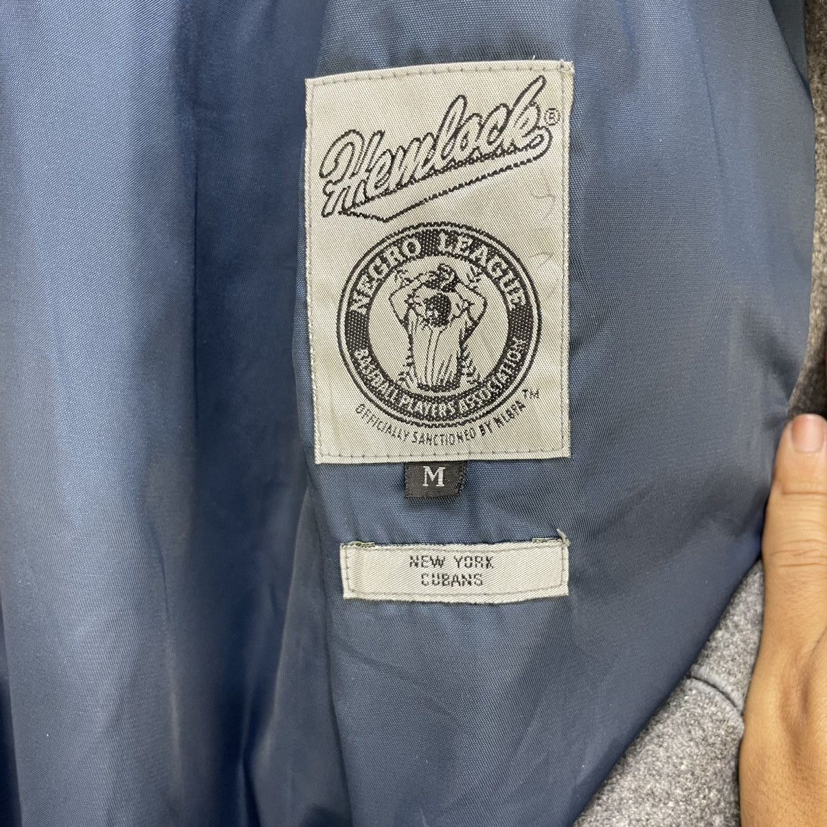 New York Yankees × Vintage 💥Vintage Bomber Varsity New York Jacket Size US M / EU 48-50 / 2 - 5 Thumbnail