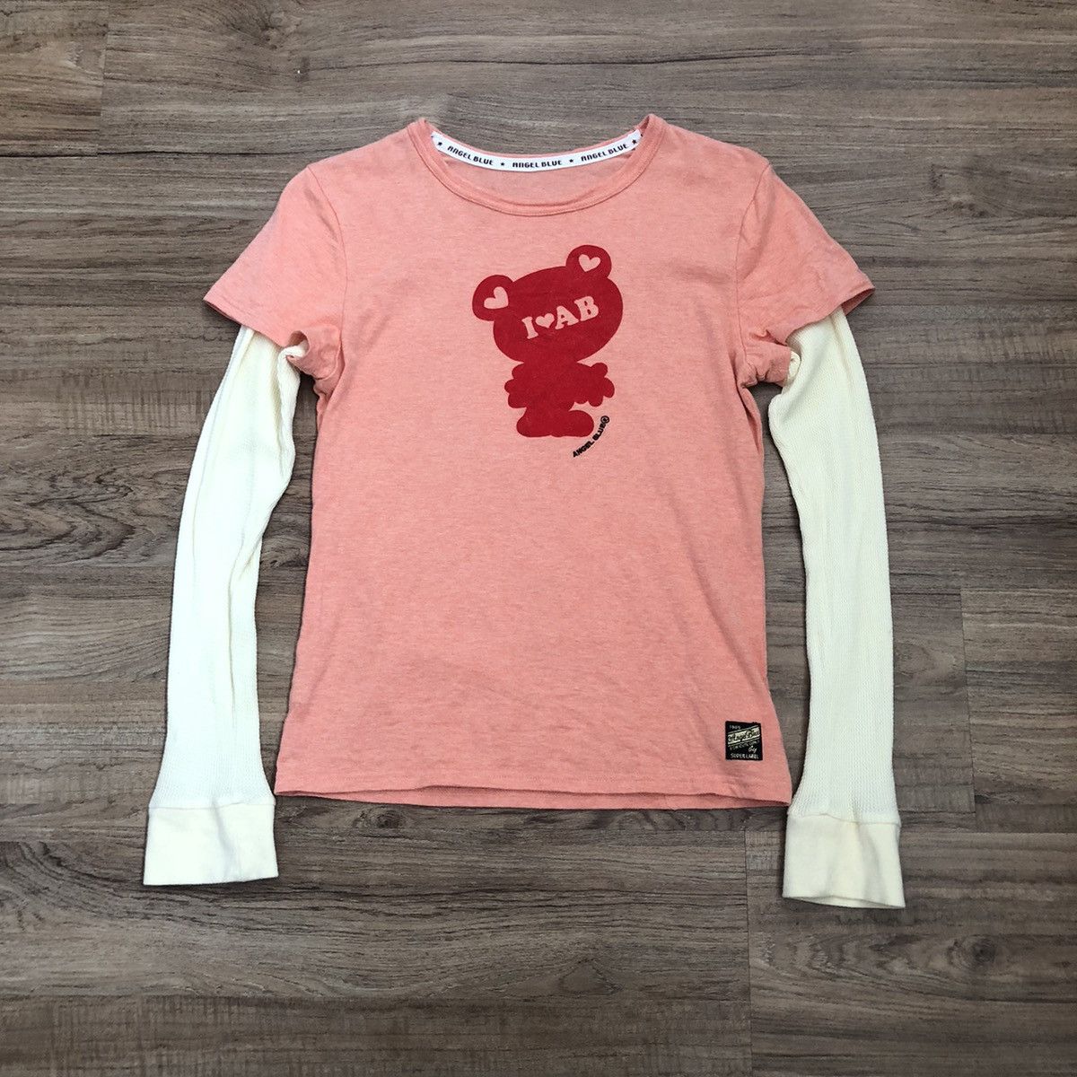 Angel Blue Angel Blue Bear LS Shirt 90’s Style Size S / US 4 / IT 40 - 1 Thumbnail