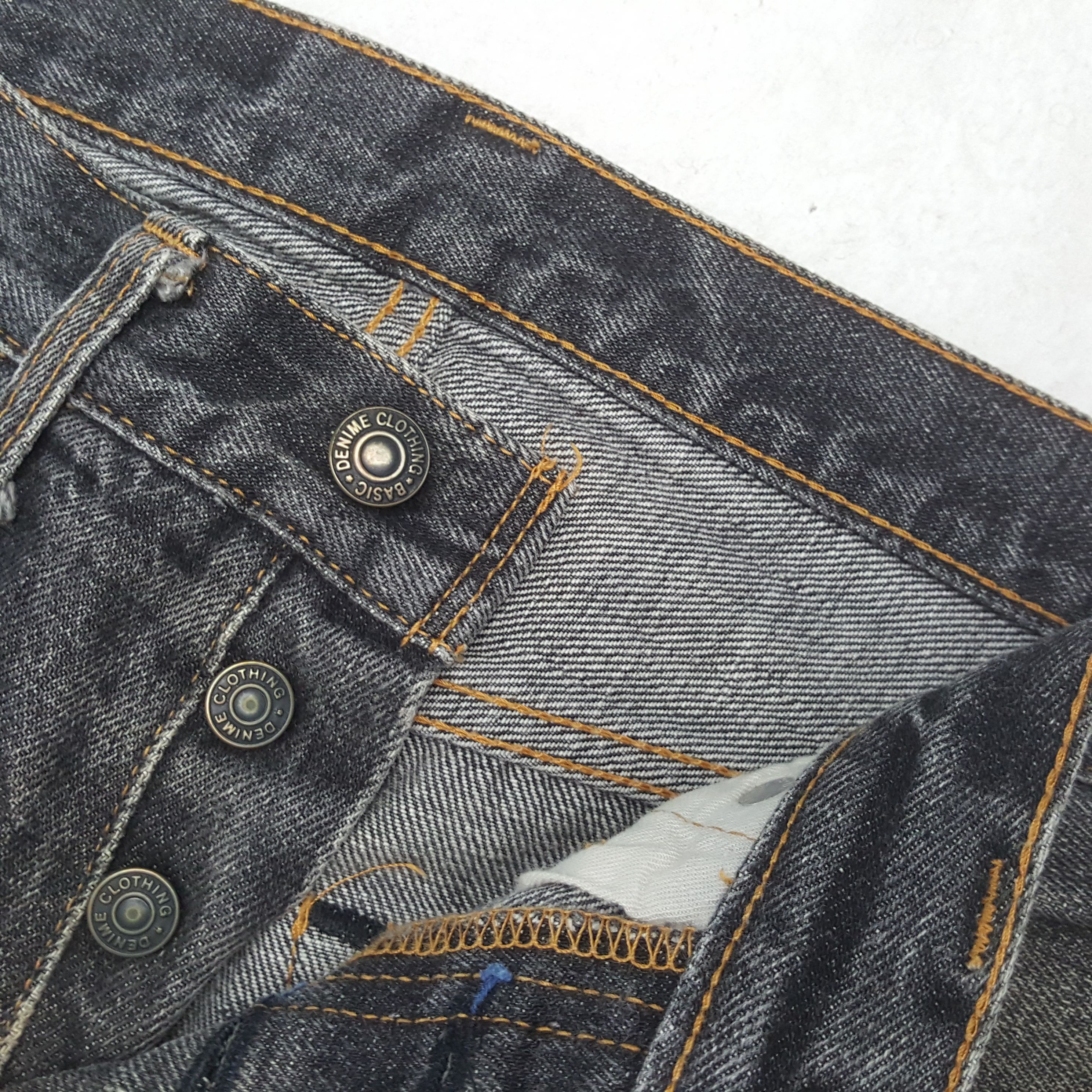 Denime Denime Clothing Selvedge Japanese Style Jeans RR21 Size US 32 / EU 48 - 13 Thumbnail