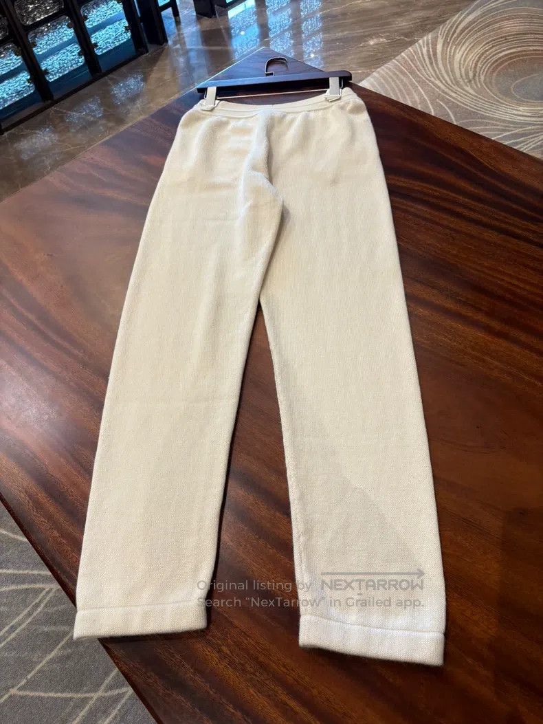 Loro Piana Loro Piana Glitter Cashmere Long Pants Size 27" / US 4 / IT 40 - 3 Thumbnail