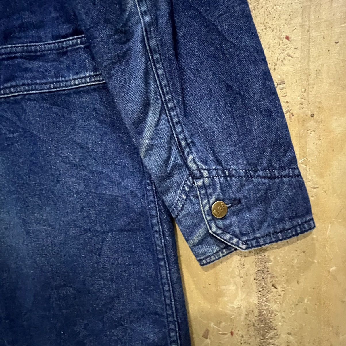 Japanese Brand LEE Denim Jacket Union Made Size M / US 6-8 / IT 42-44 - 3 Thumbnail