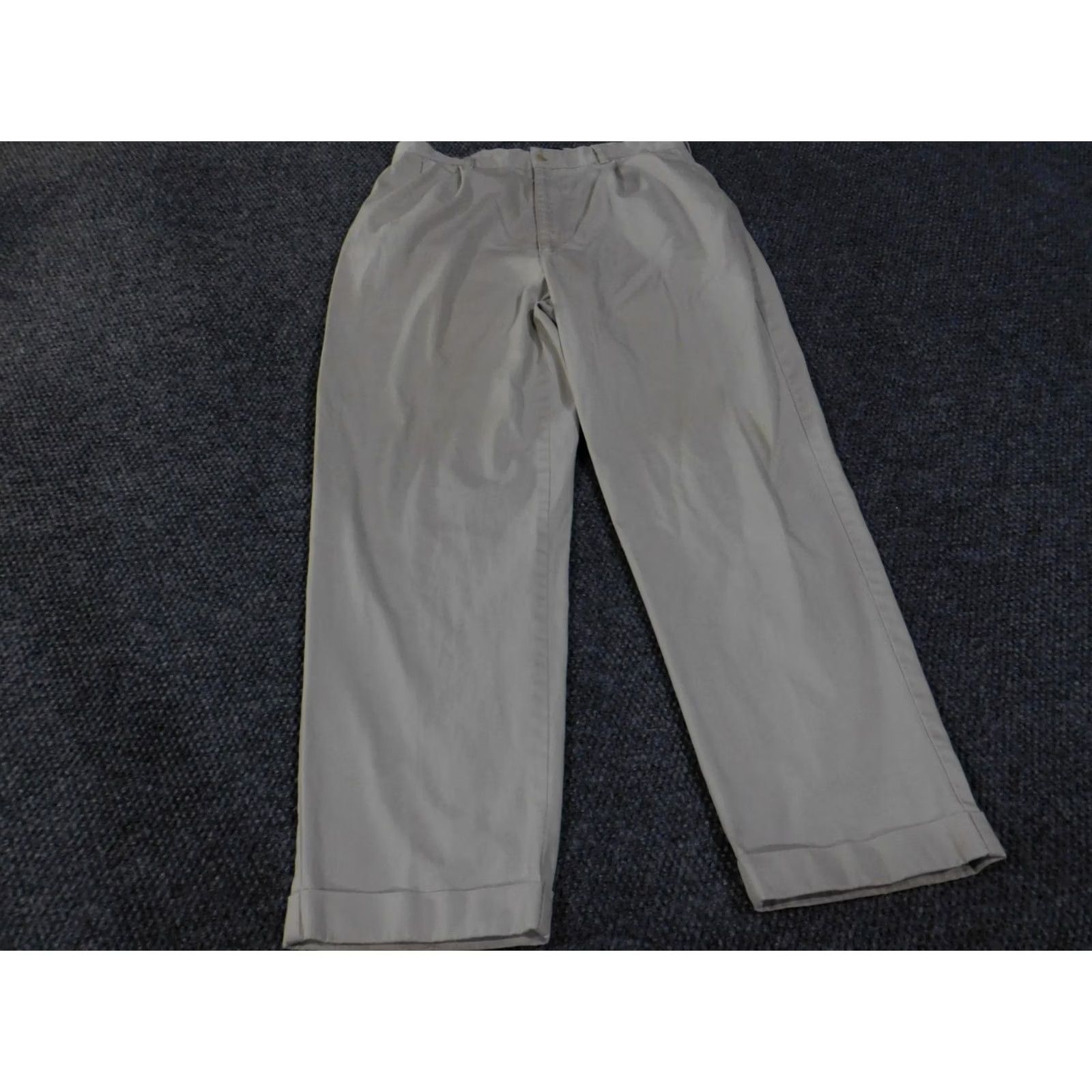Polo Ralph Lauren VINTAGE Polo Ralph Lauren Pants Mens 36x30 Khaki Beige Hammond Chino Pleated Classic Fit Size US M / EU 48-50 / 2 - 2 Thumbnail
