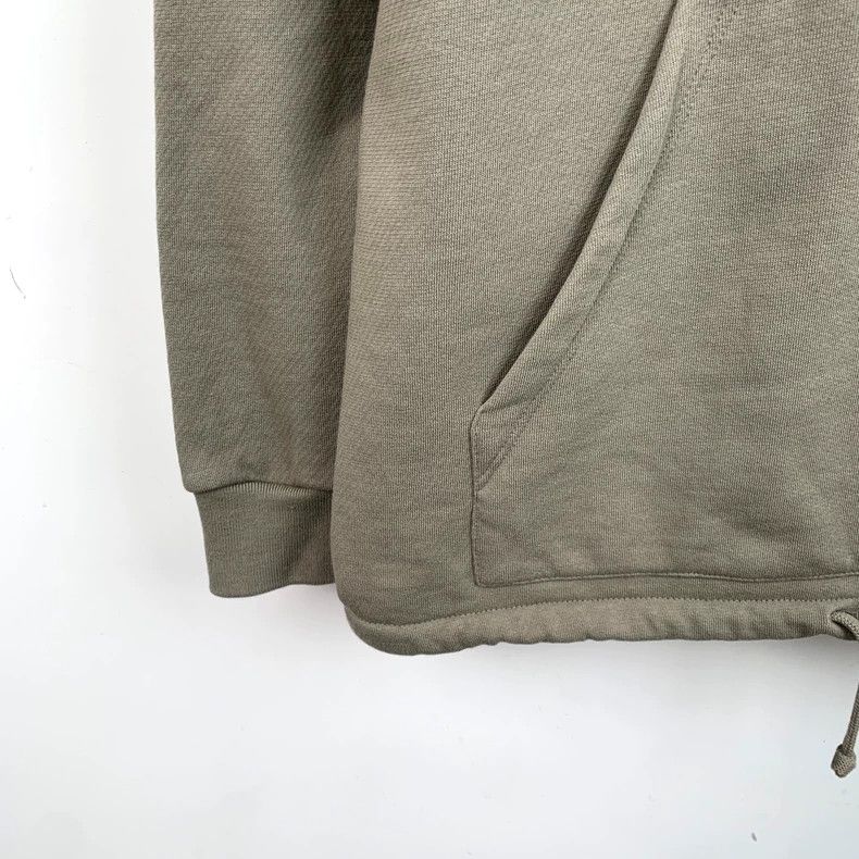 Gucci Gucci Brown-green webbing logo embroidery cotton hooded dra Size US XS / EU 42 / 0 - 5 Thumbnail