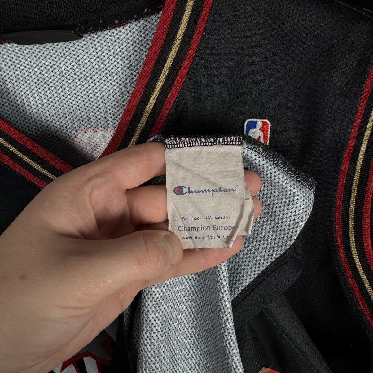 Champion × NBA × Vintage PHILADELPHIA 76ERS SIXERS JERSEY NBA # 3 ALLEN IVERSON Size US M / EU 48-50 / 2 - 6 Thumbnail