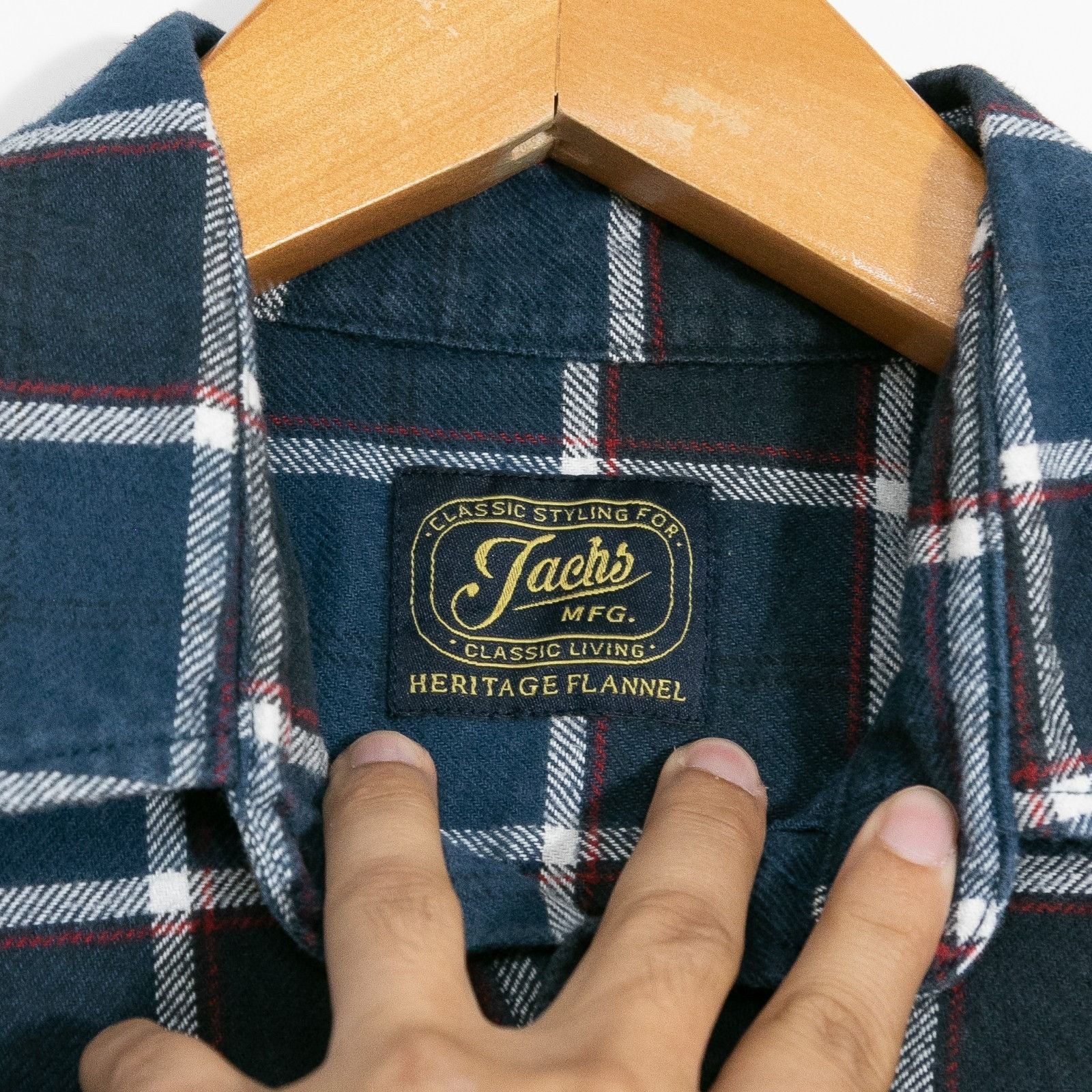 JACHS NY Jachs Mfg Heritage Flannel Button Up Shirt XL - Heavyweight Size US XL / EU 56 / 4 - 3 Thumbnail