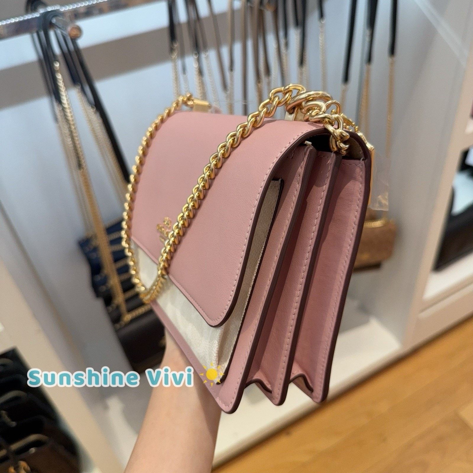 Coach Coach Klare Crossbody Bag CV978 IM/CHALK/CARNATION Size ONE SIZE - 5 Thumbnail