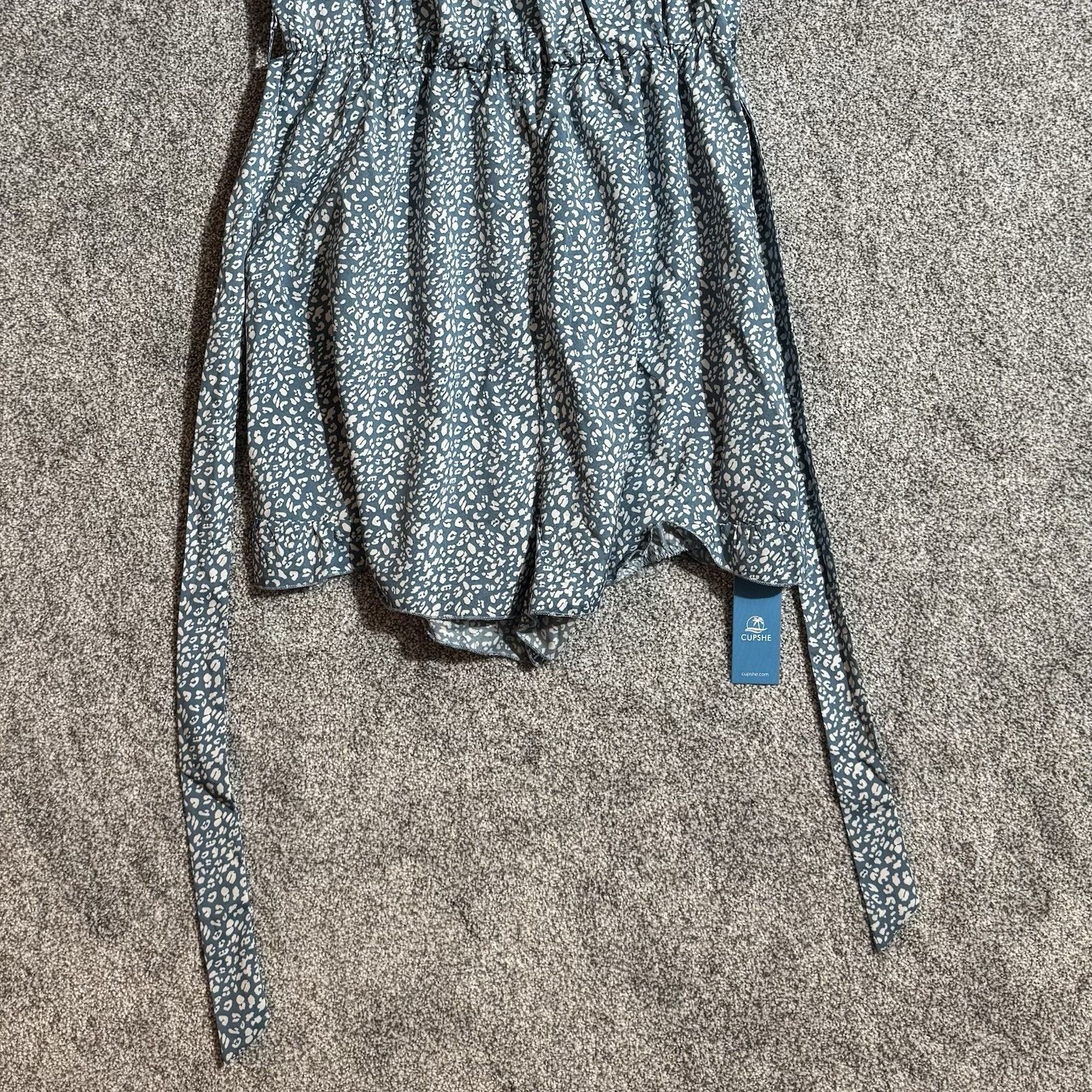 Other Romantic Dress Large Ruffle Sleeves Boho Chic Cheetah Print Size L / US 10 / IT 46 - 5 Thumbnail