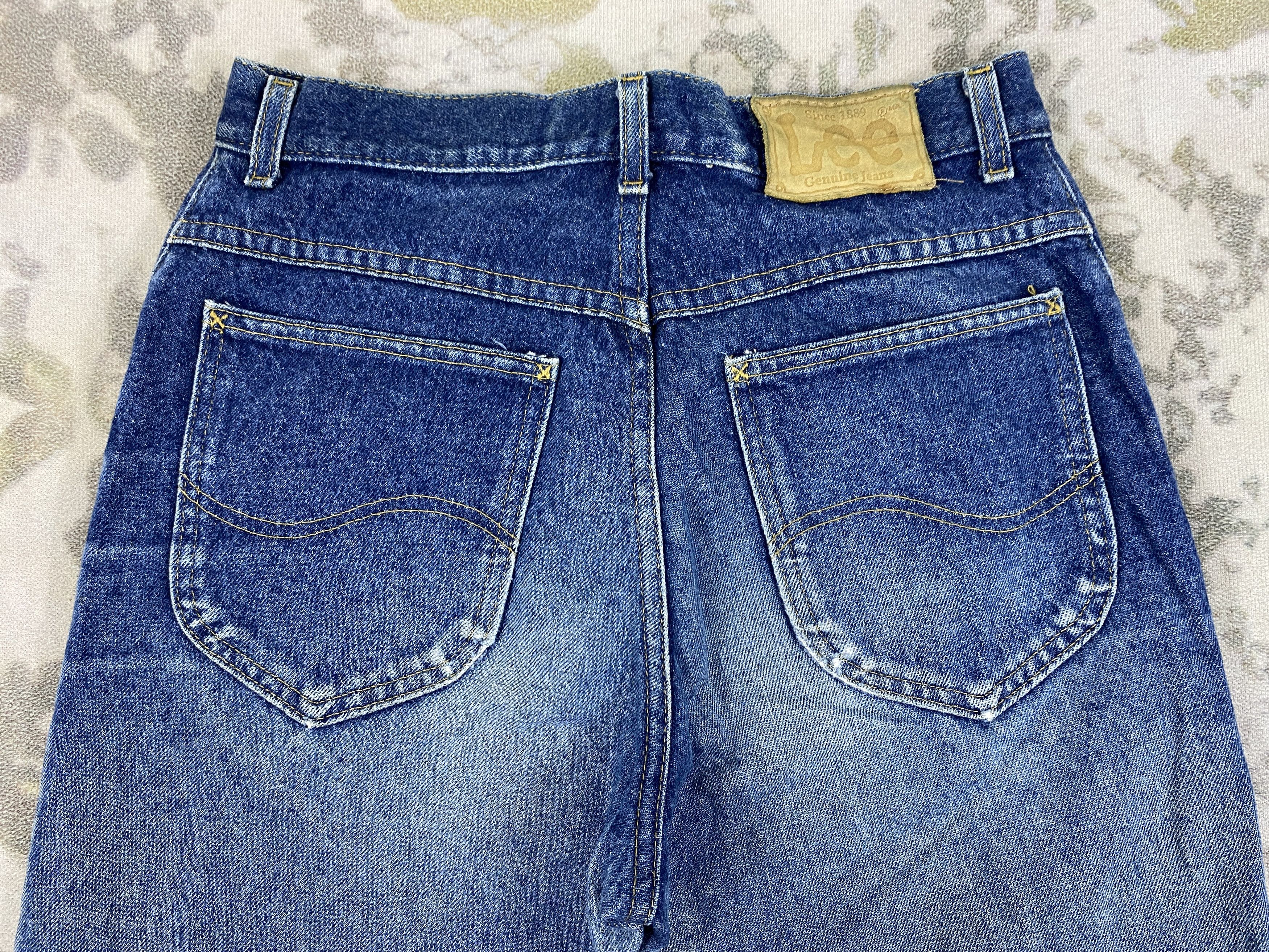 Lee Distressed Blue Vintage Lee Jeans 29x29.5 Denim- JN3723 Size US 29 - 4 Thumbnail