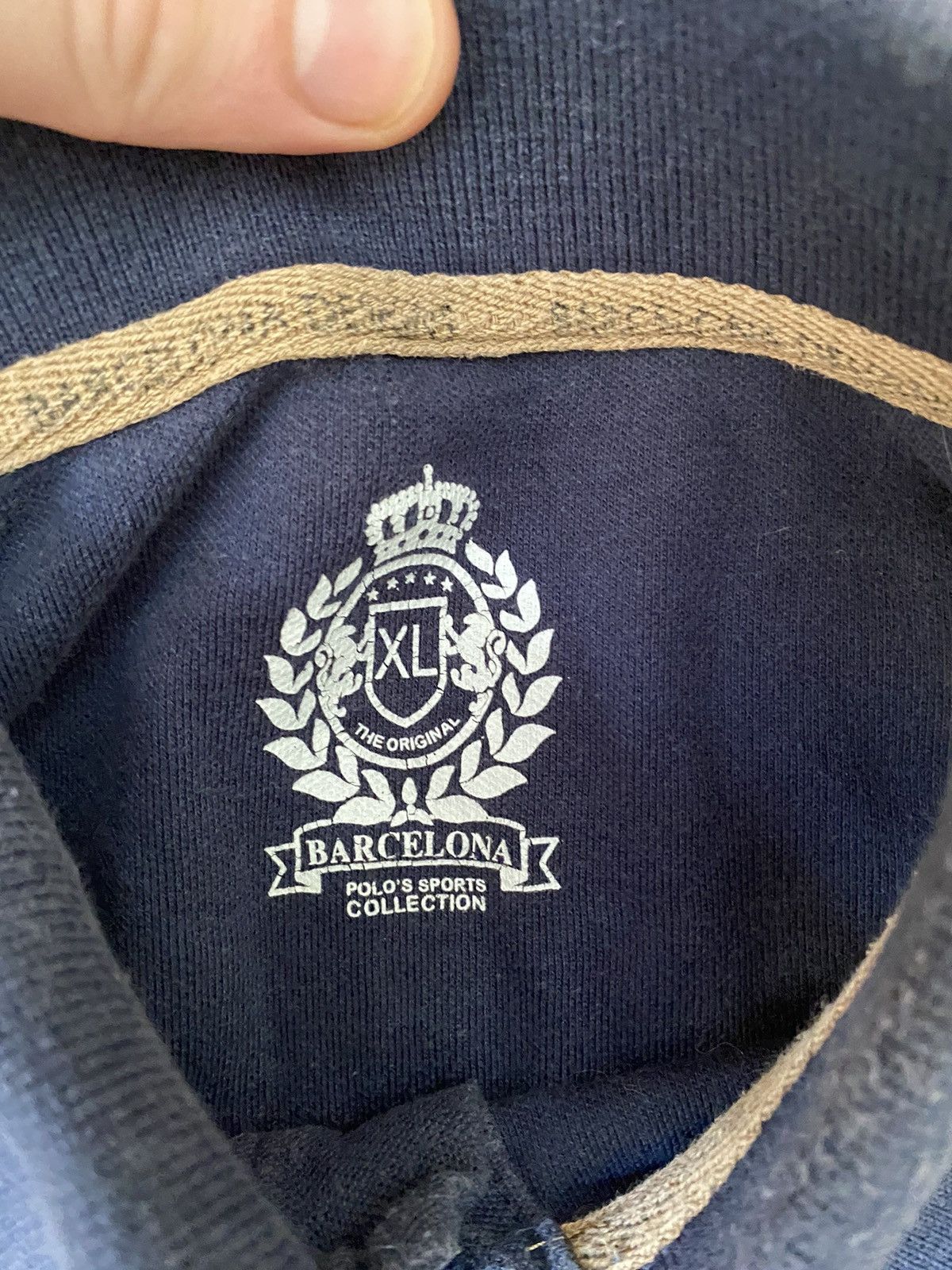 Japanese Brand × Vintage Vintage Polo Ralph Lauren style Barcelona distressed rugby Size US XL / EU 56 / 4 - 8 Thumbnail