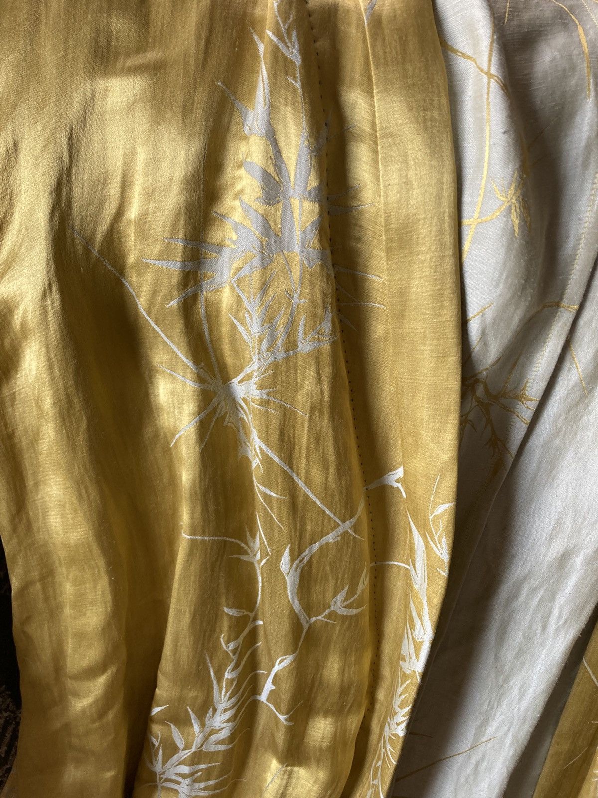 Haider Ackermann FW18 Gold Kimono Size US S / EU 44-46 / 1 - 3 Thumbnail