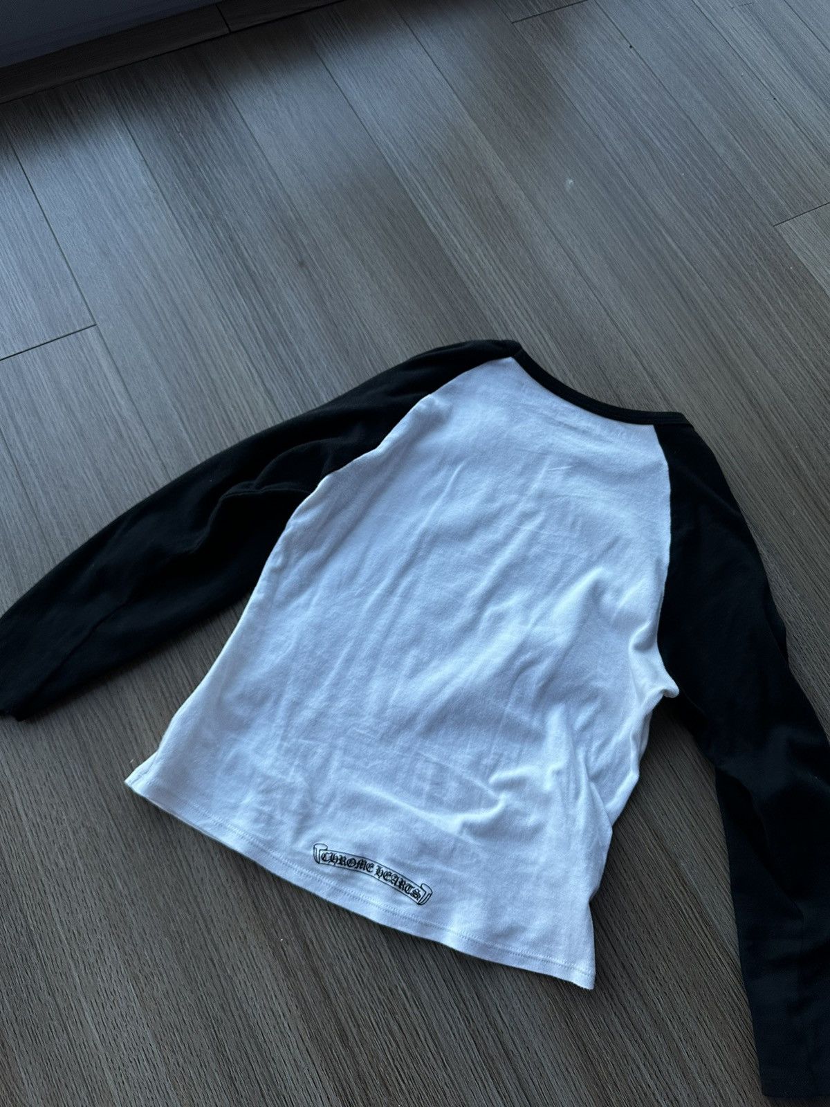 Chrome Hearts Chrome Hearts Womens Black White Dagger Long Sleeve Size L / US 10 / IT 46 - 9 Thumbnail
