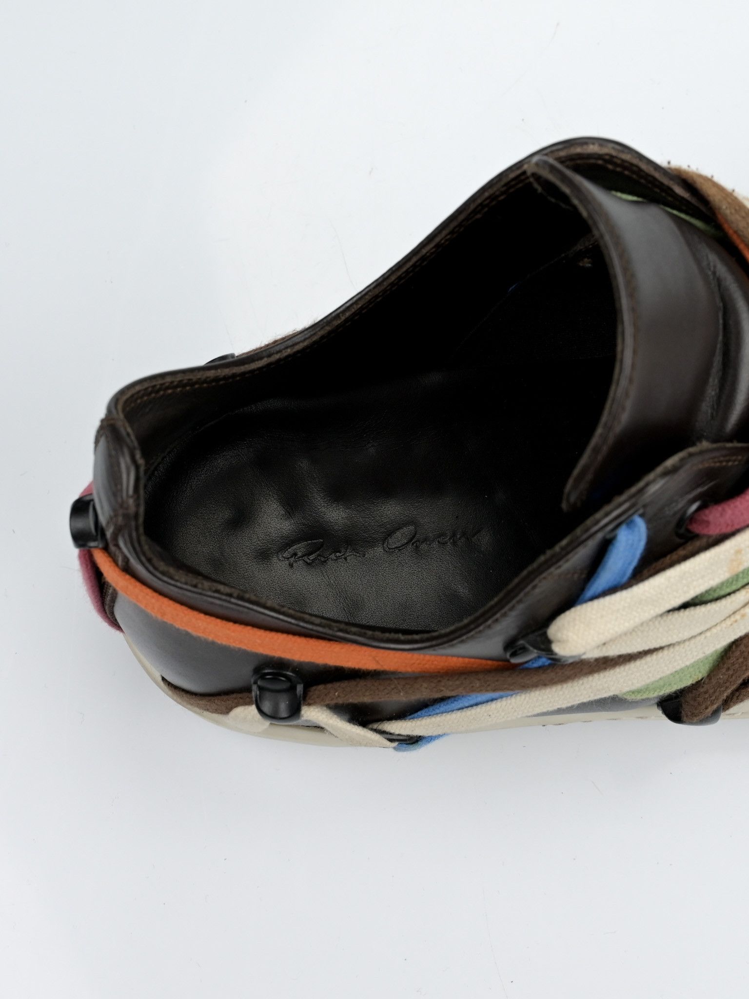 Rick Owens Multicolor Megalace Ramones Size US 9.5 / EU 42-43 - 15 Thumbnail