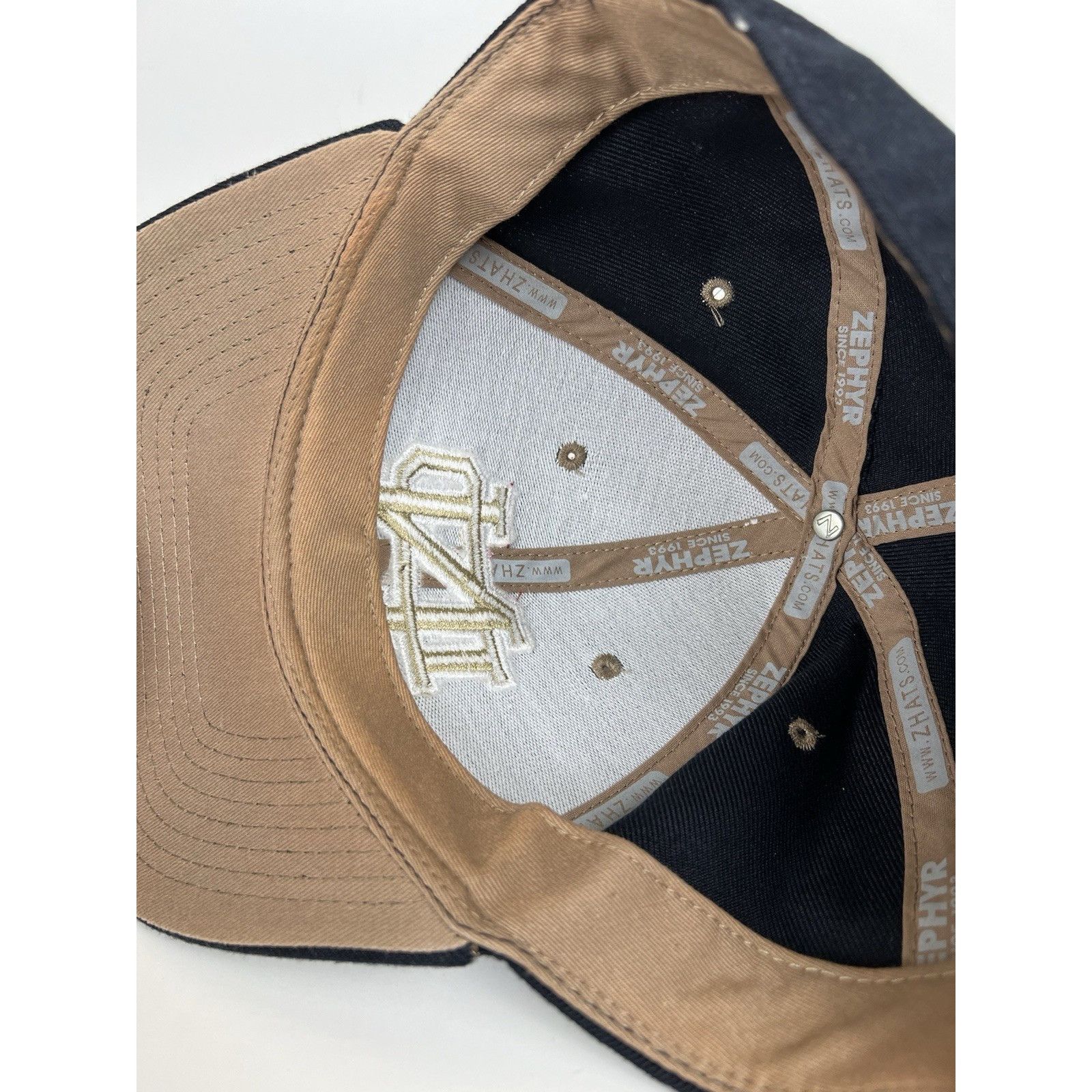 Zephyr Vintage Notre Dame Fighting Irish Hat Cap Fitted Size 7 1/2 Size ONE SIZE - 8 Thumbnail
