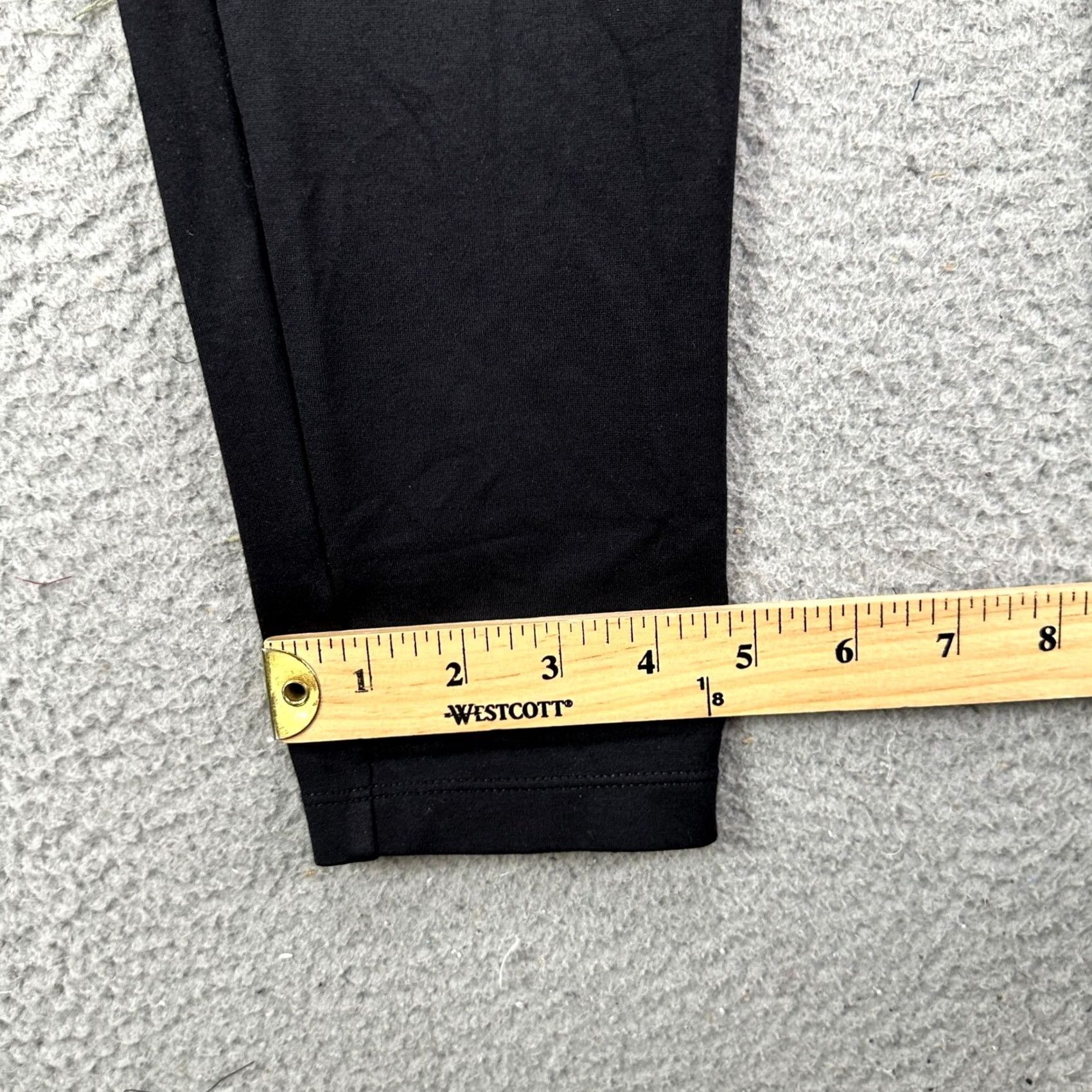 Vintage Betabrand Womens Legging Pants Medium Black Slim Performance Stretch Nylon Blend Pants Size 32" / US 10 / IT 46 - 7 Thumbnail