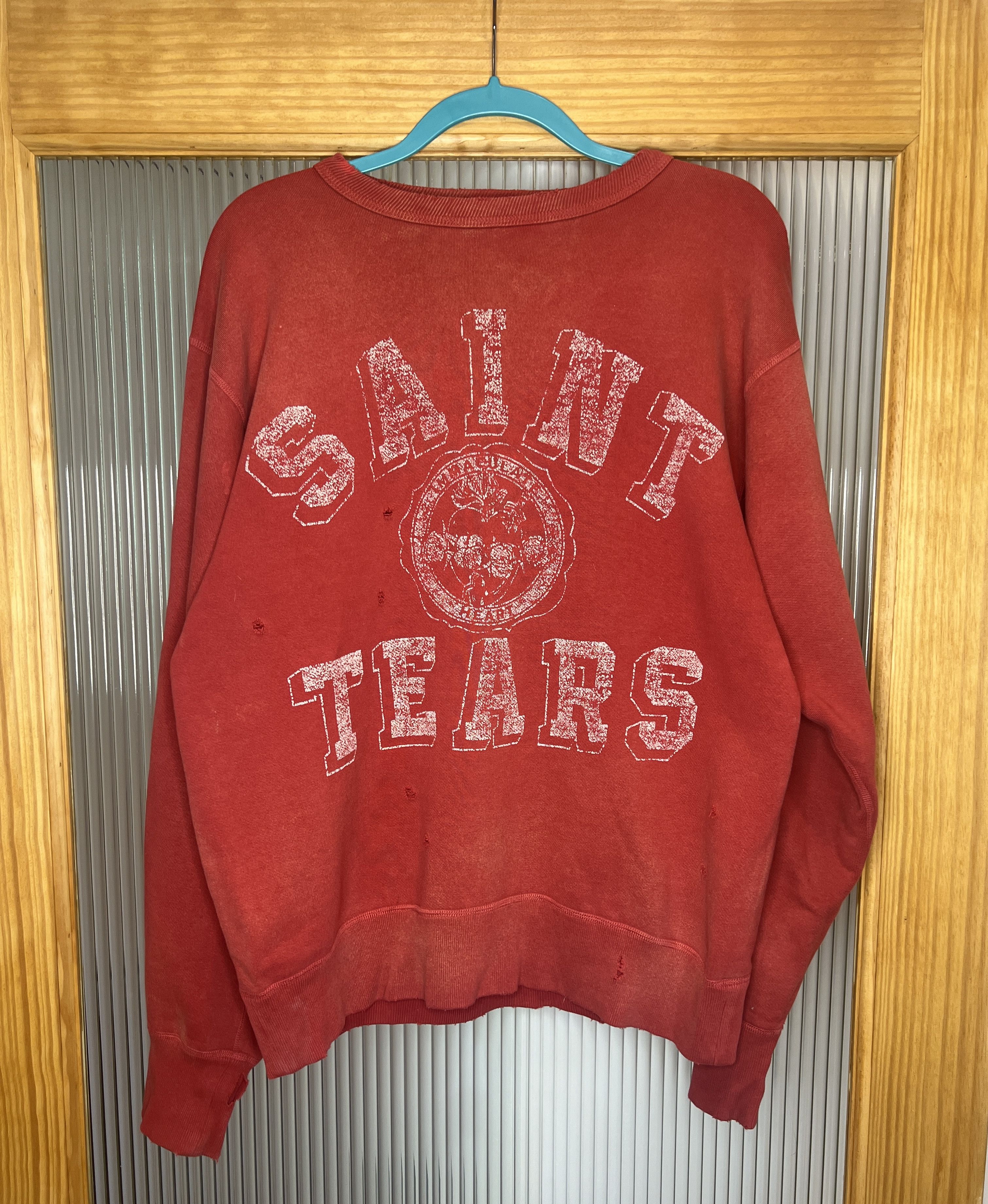 DENIM TEARS × Saint Michael Saint Tears Sweatshirt Size US M / EU 48-50 / 2 - 1 Thumbnail
