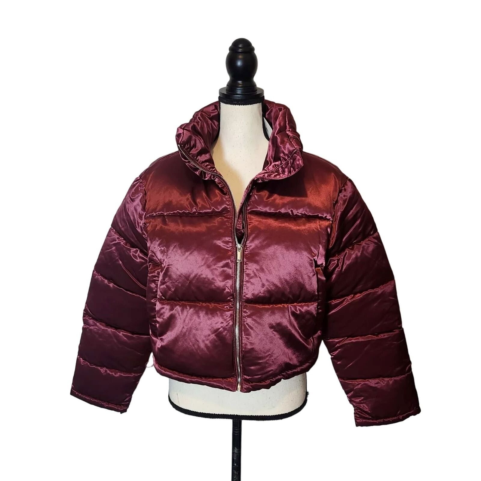 7 For All Mankind 7 FOR ALL MANKIND | US L (12-14) | Cropped Puffer Jacket NEW Size L / US 10 / IT 46 - 1 Thumbnail