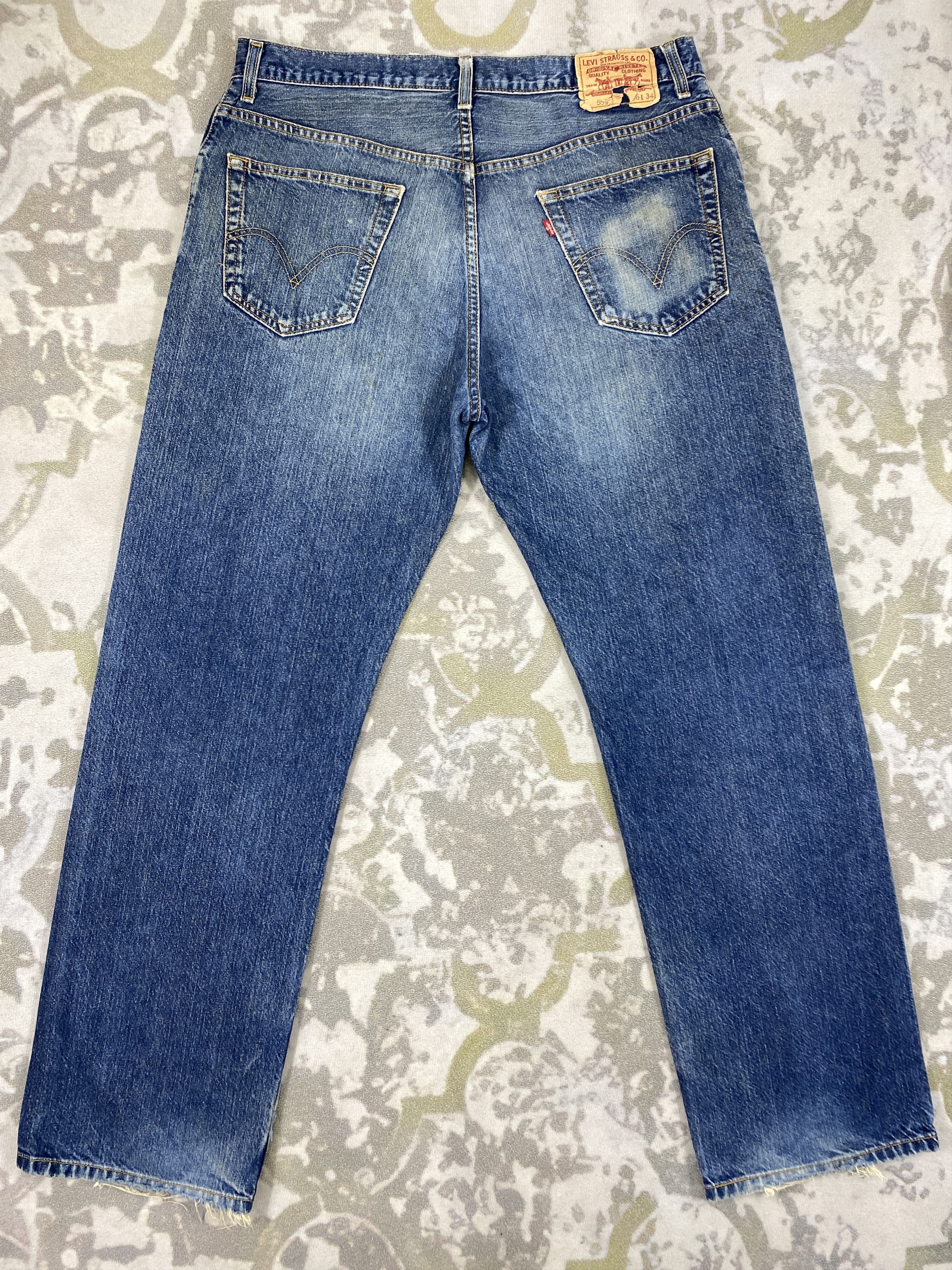 Levi's Vintage Levi's 559 Relaxed Straight 36 x 32 Denim -JN309 Size US 36 / EU 52 - 2 Thumbnail