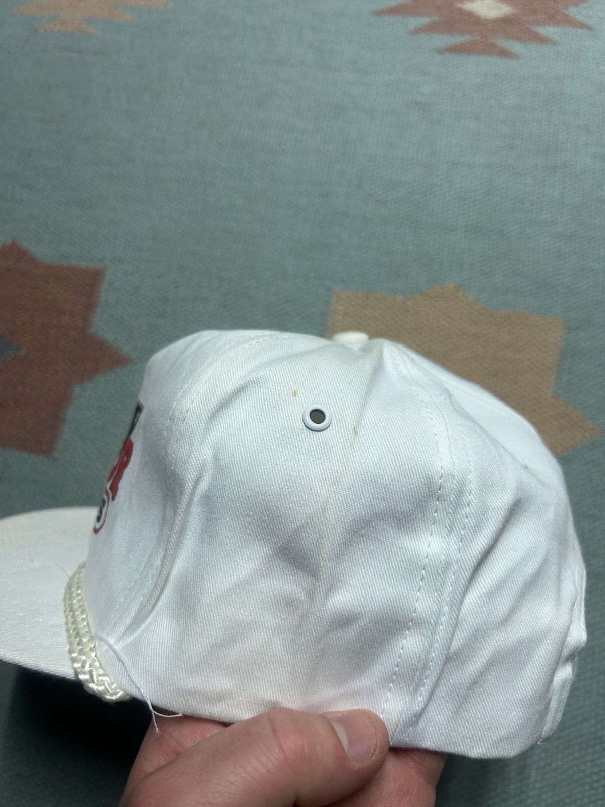 Vintage Vtg SnapBac hat the Taylor Brothers country music band white Size ONE SIZE - 8 Thumbnail