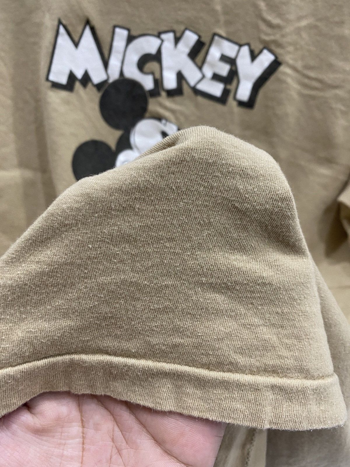 Disney VINTAGE MICKEY MOUSE RINGER TSHIRT Size US L / EU 52-54 / 3 - 6 Thumbnail