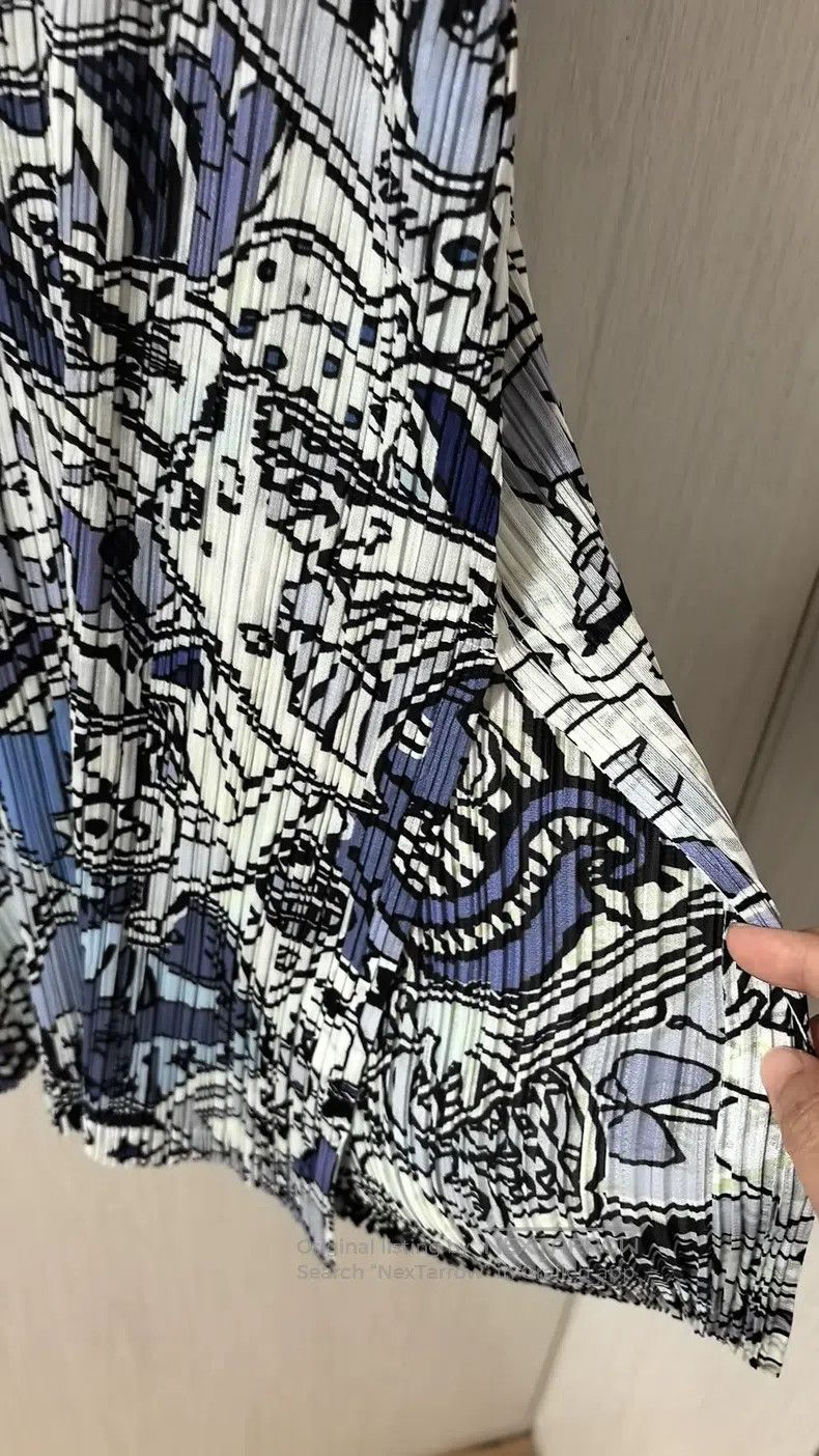 Issey Miyake Issey Miyake Half Sleeve Top Size L / US 10 / IT 46 - 5 Thumbnail