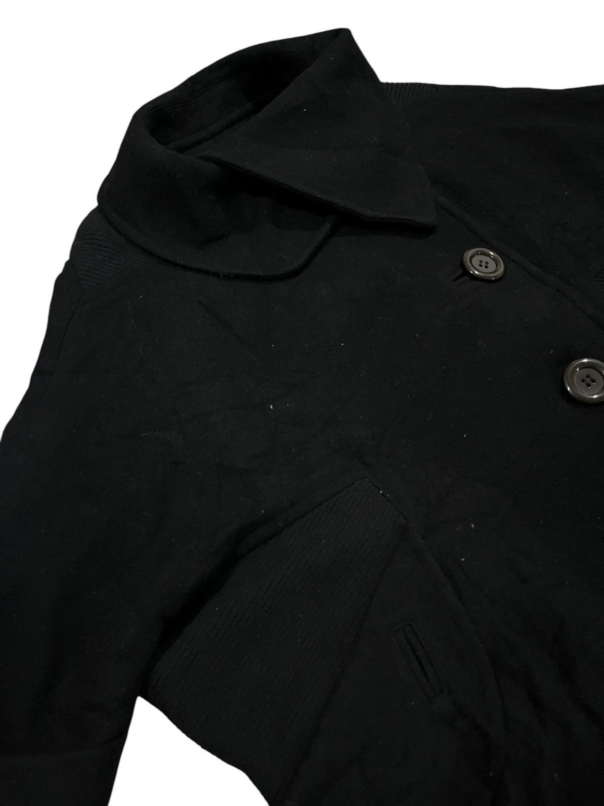 Issey Miyake ISSEY MIYAKE MERCIBEAUCOUP BATWING MUSHROOM NECK WOOL JACKET Size US L / EU 52-54 / 3 - 2 Thumbnail